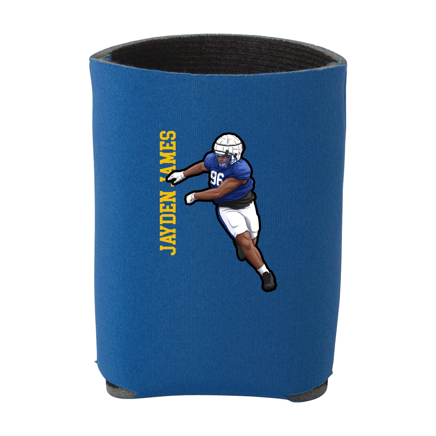 Can Holder — Name Vertical in Royal
