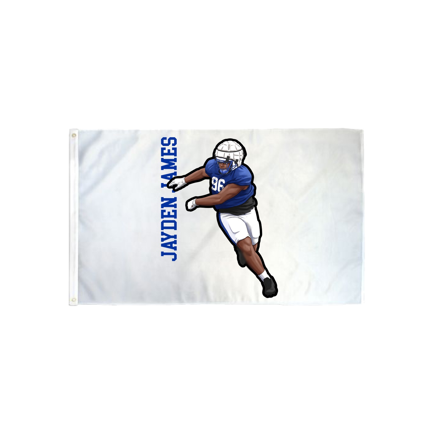 3x5 Flag — Name Vertical in Classic