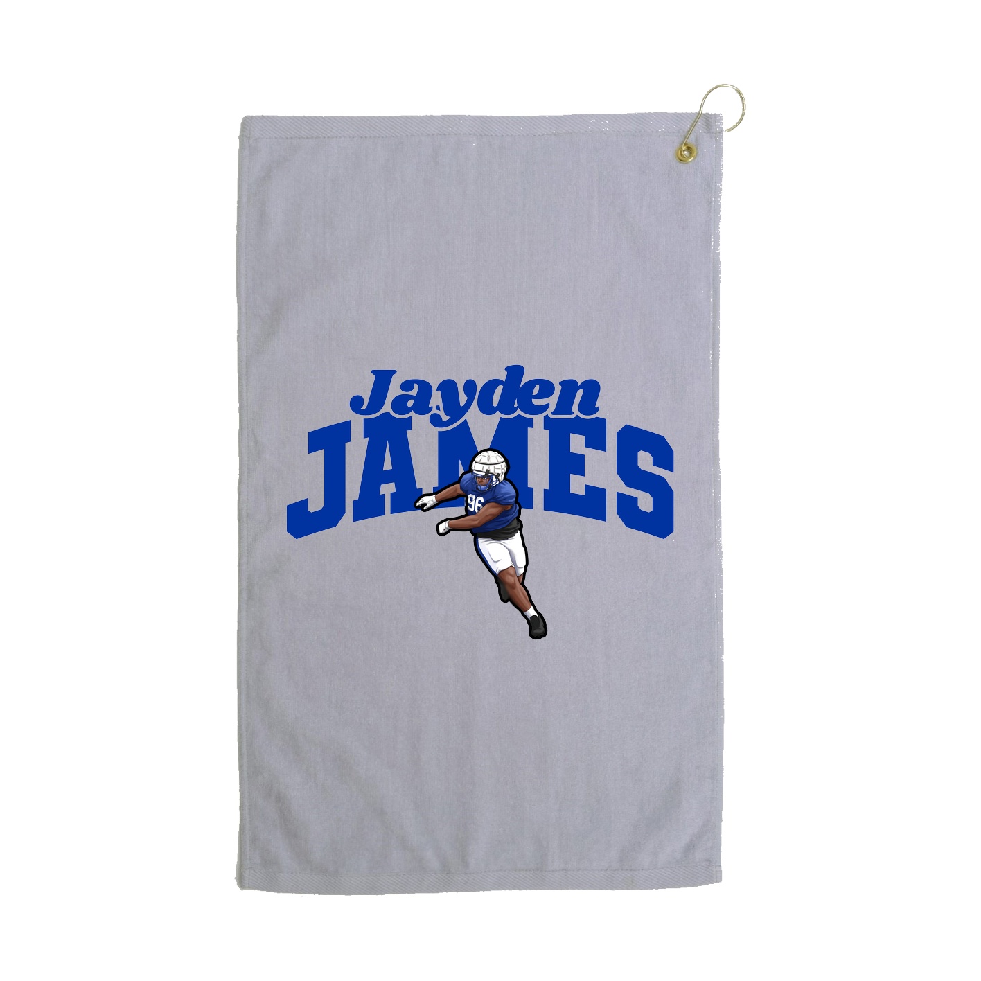 Golf Towel — Signature Arch in Grey