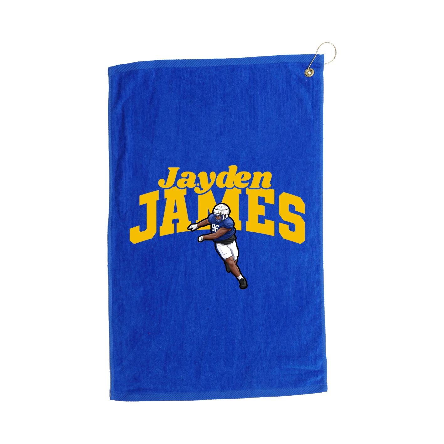 Golf Towel — Signature Arch in Royal