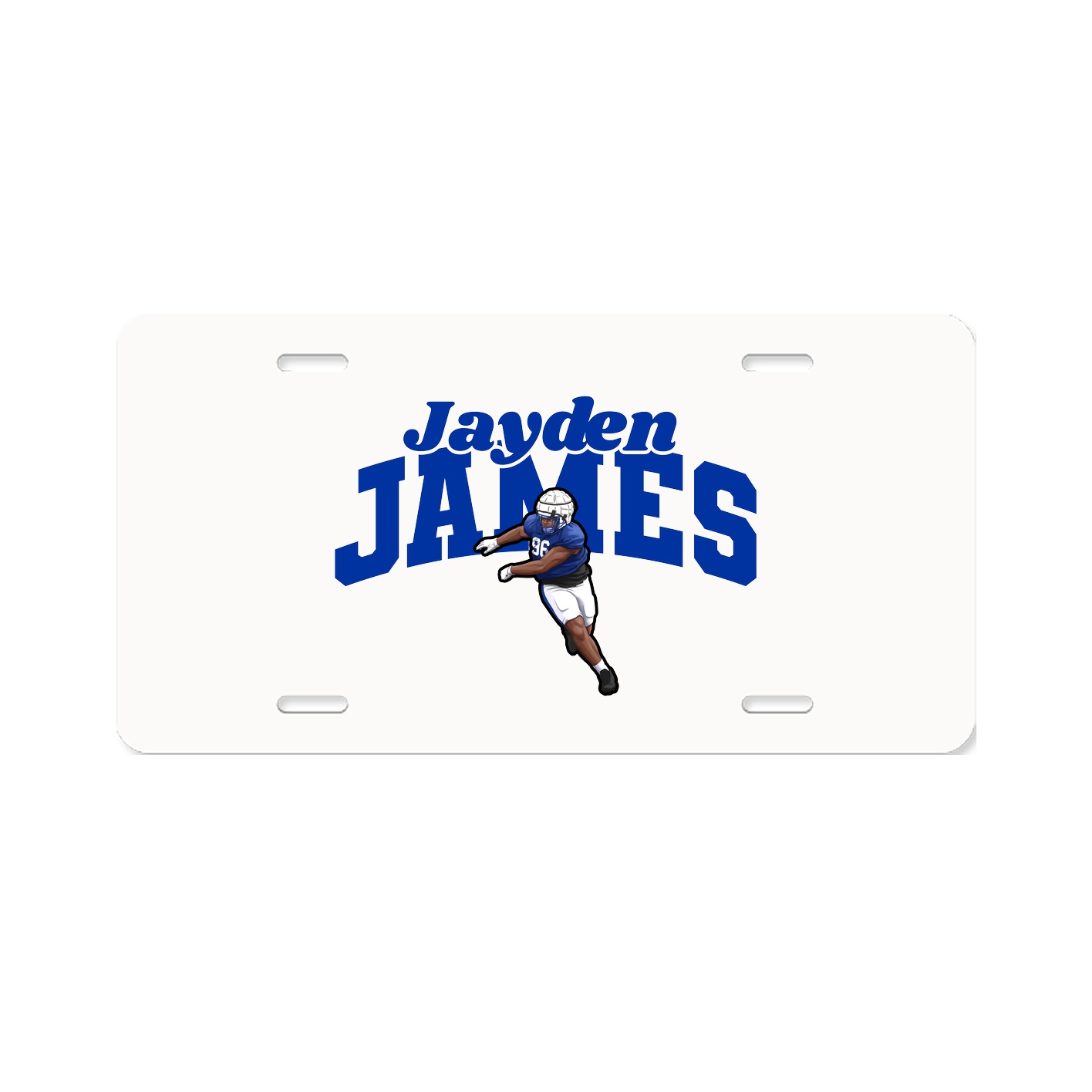 License Plate — Signature Arch in Classic