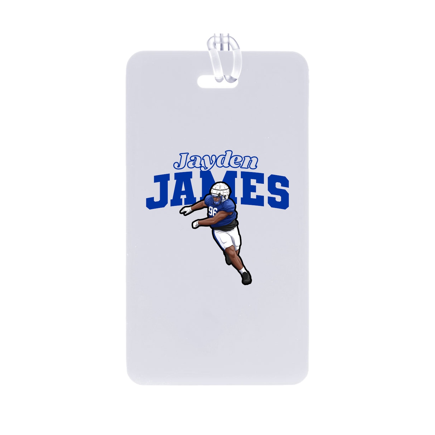 Bag Tag — Name Arch in Classic
