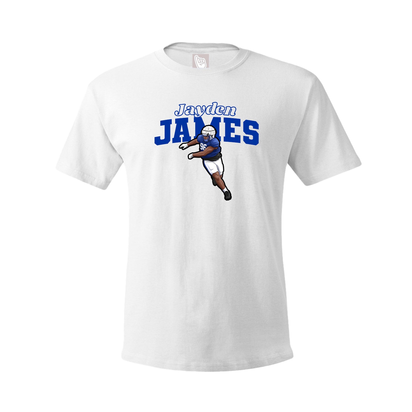 Tee — Name Arch in White