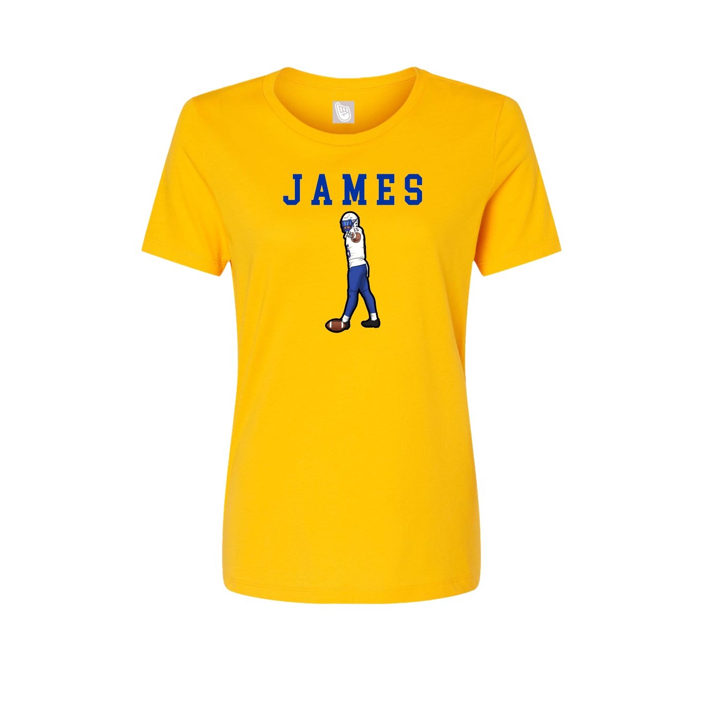 Fitted Women's Tee — Shirsey in Gold