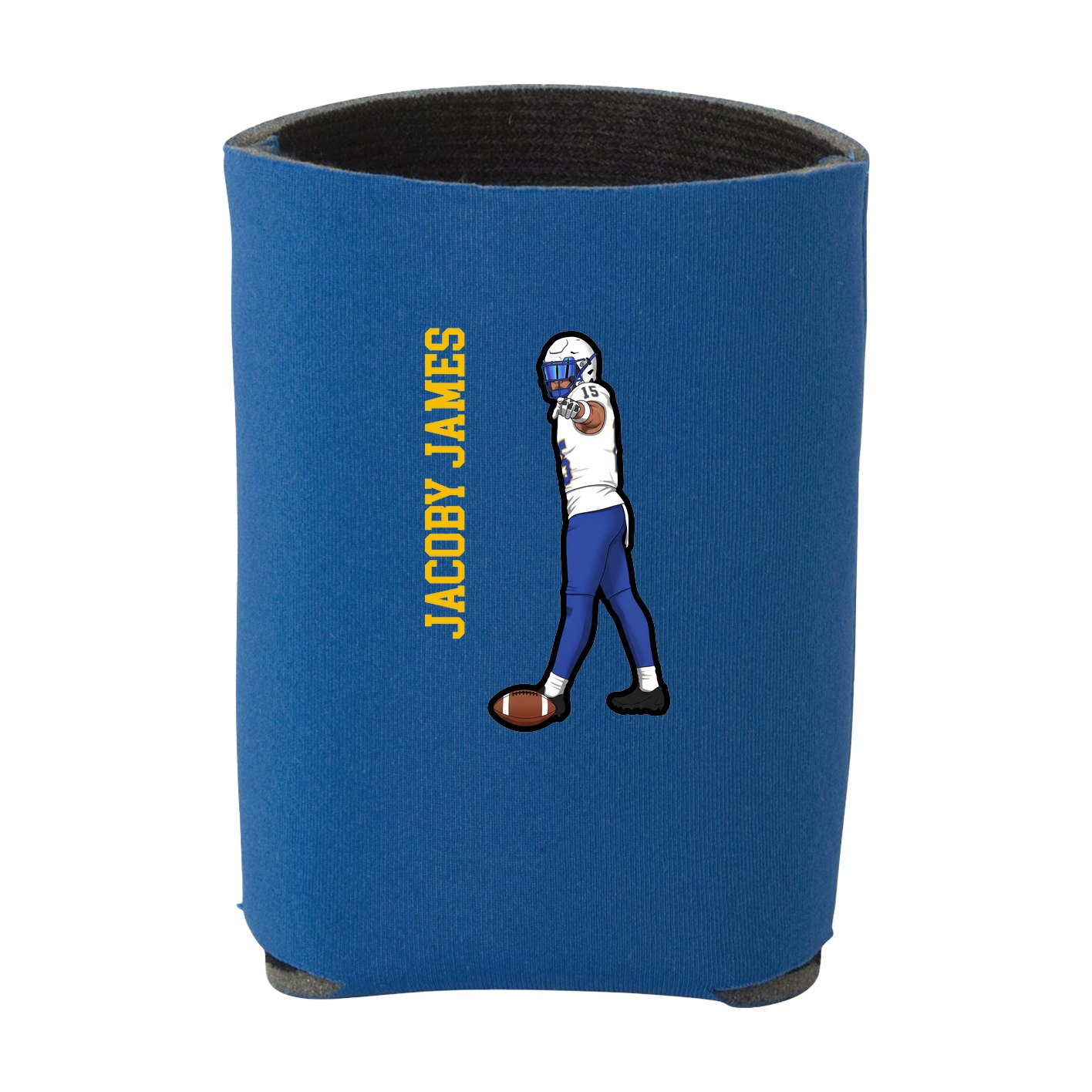 Can Holder — Name Vertical in Royal