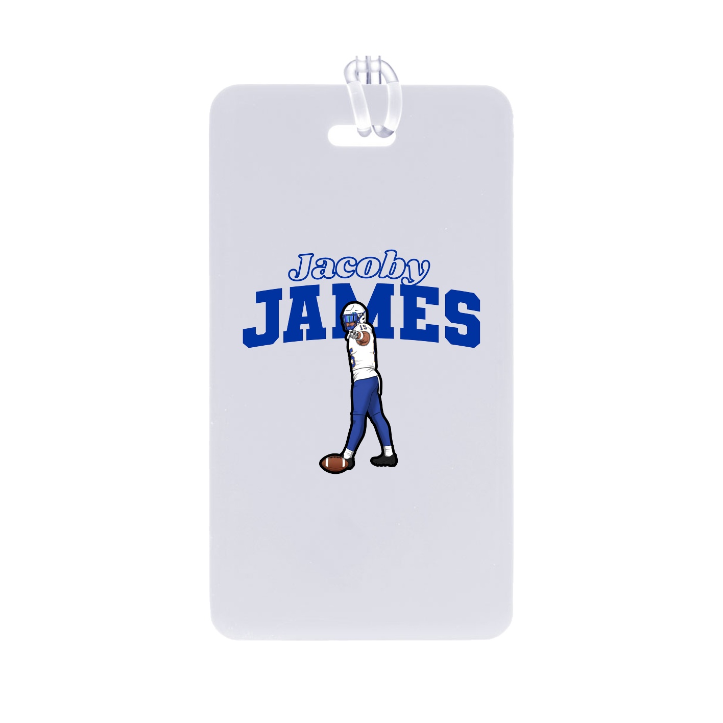 Bag Tag — Name Arch in Classic