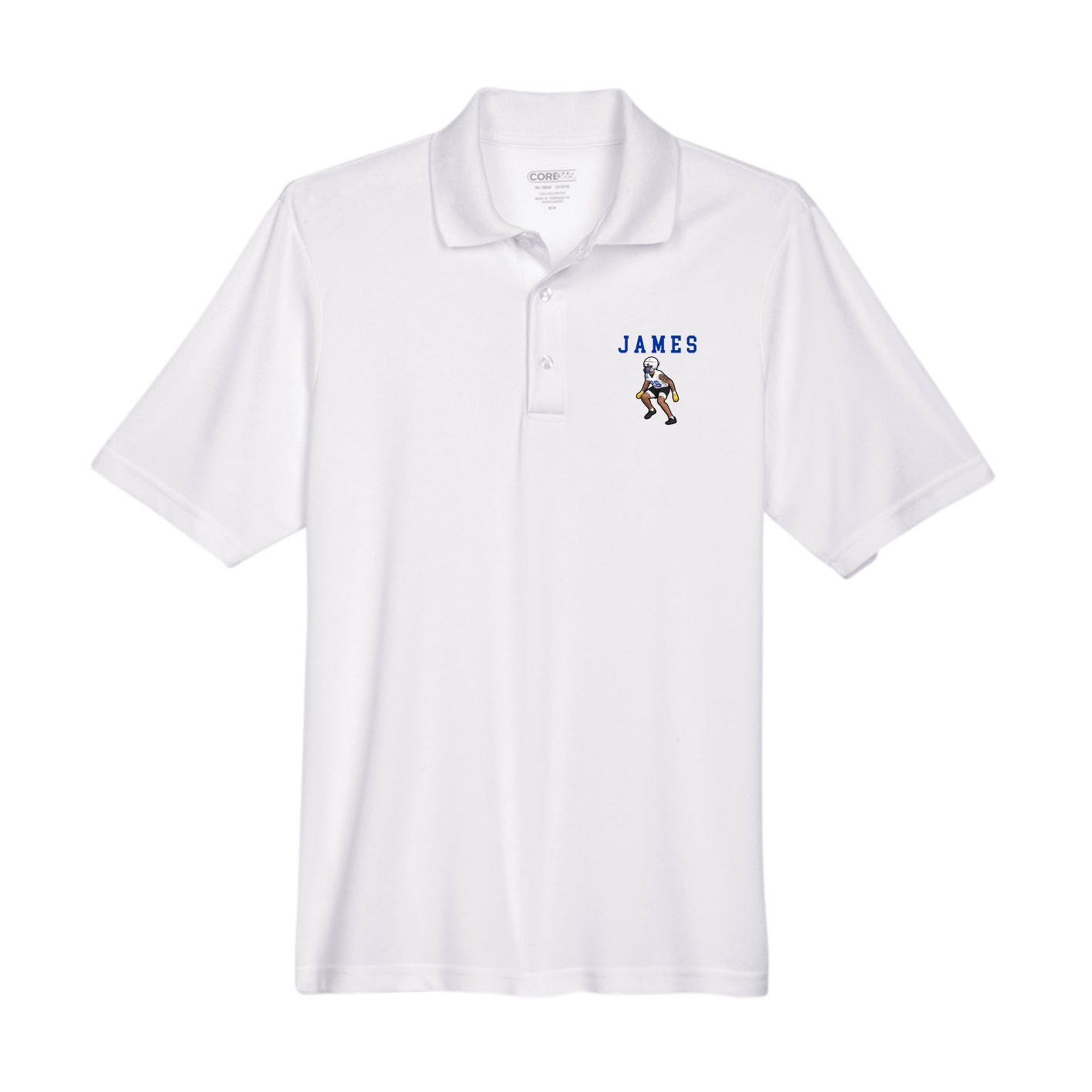Performance Polo — Shirsey in White