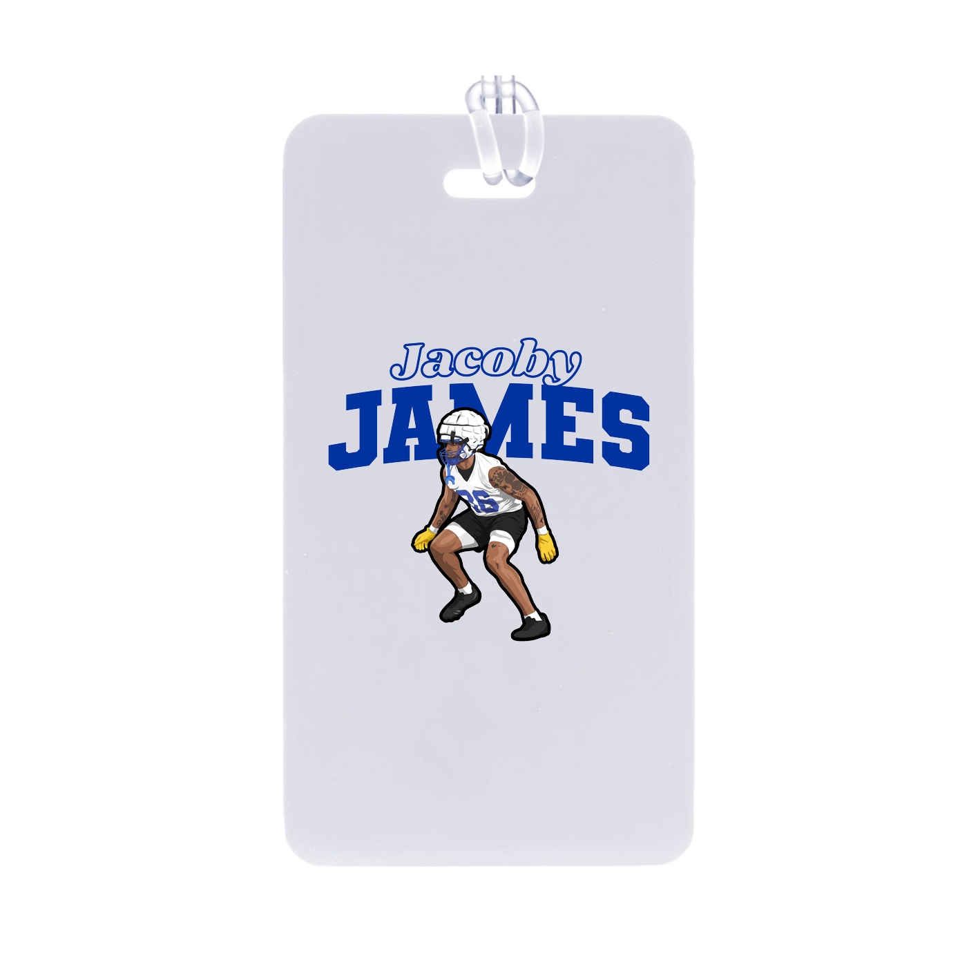 Bag Tag — Name Arch in Classic