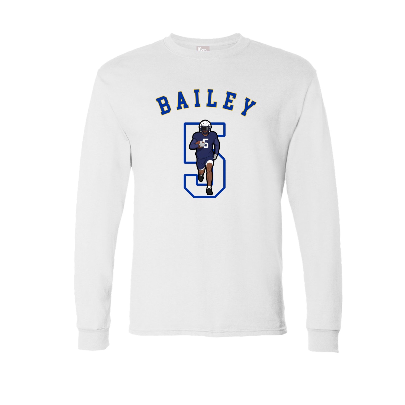 Long Sleeve Tee — Shirsey Arch in White