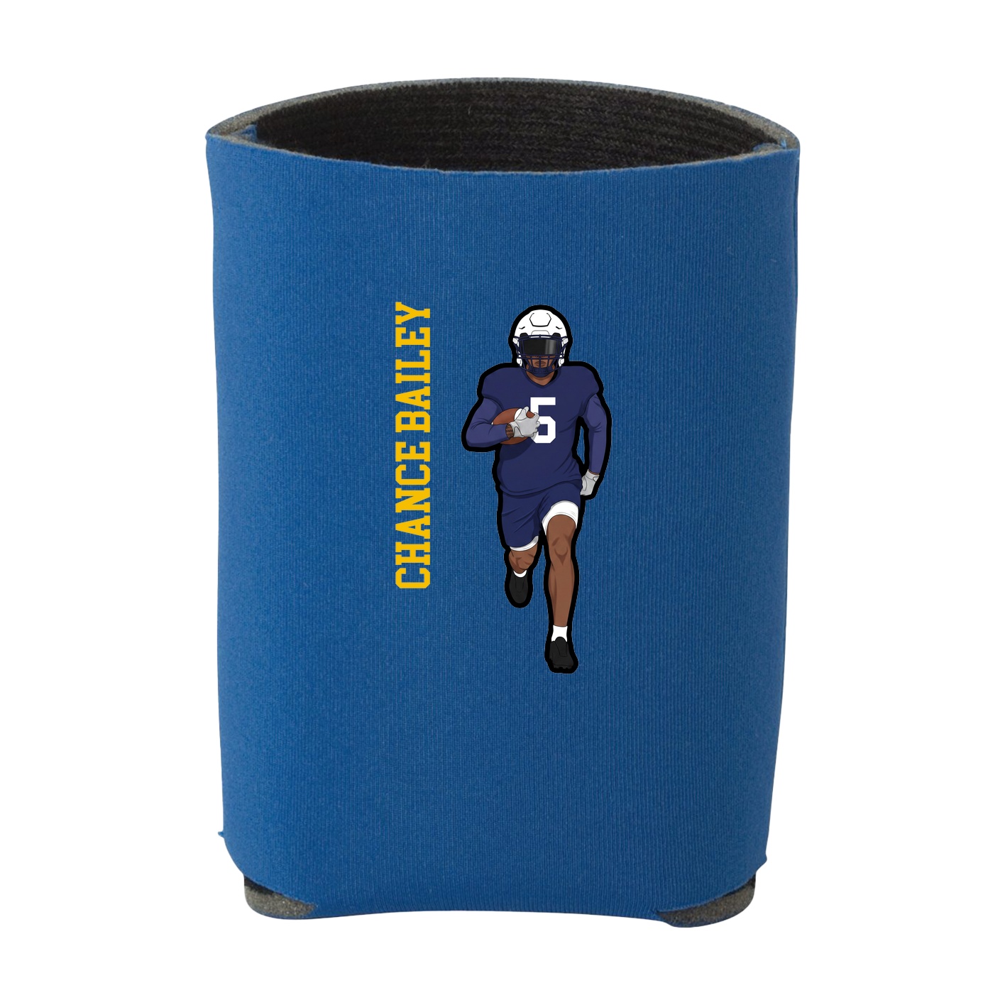 Can Holder — Name Vertical in Royal