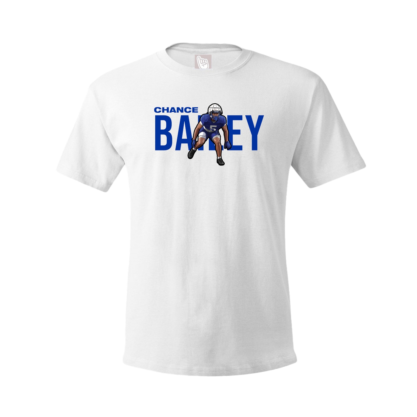 Youth Tee — Player Name in White