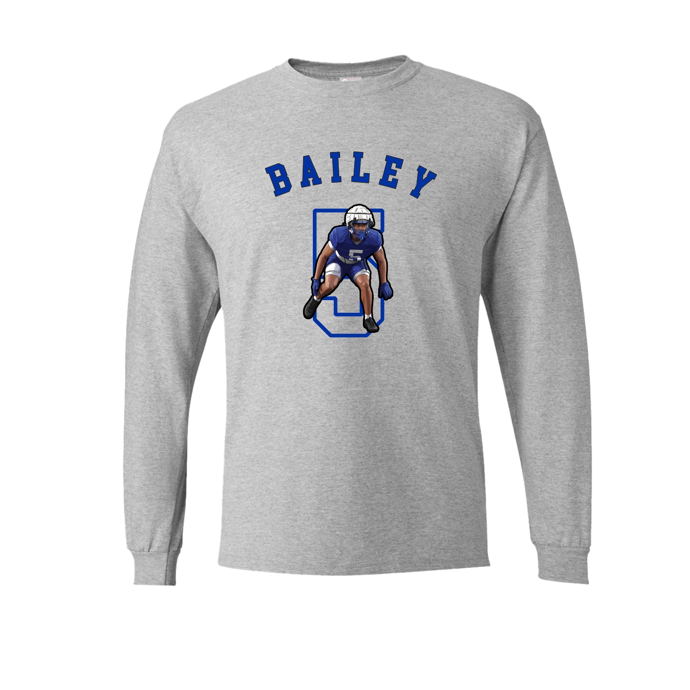 Long Sleeve Tee — Shirsey Arch in Grey