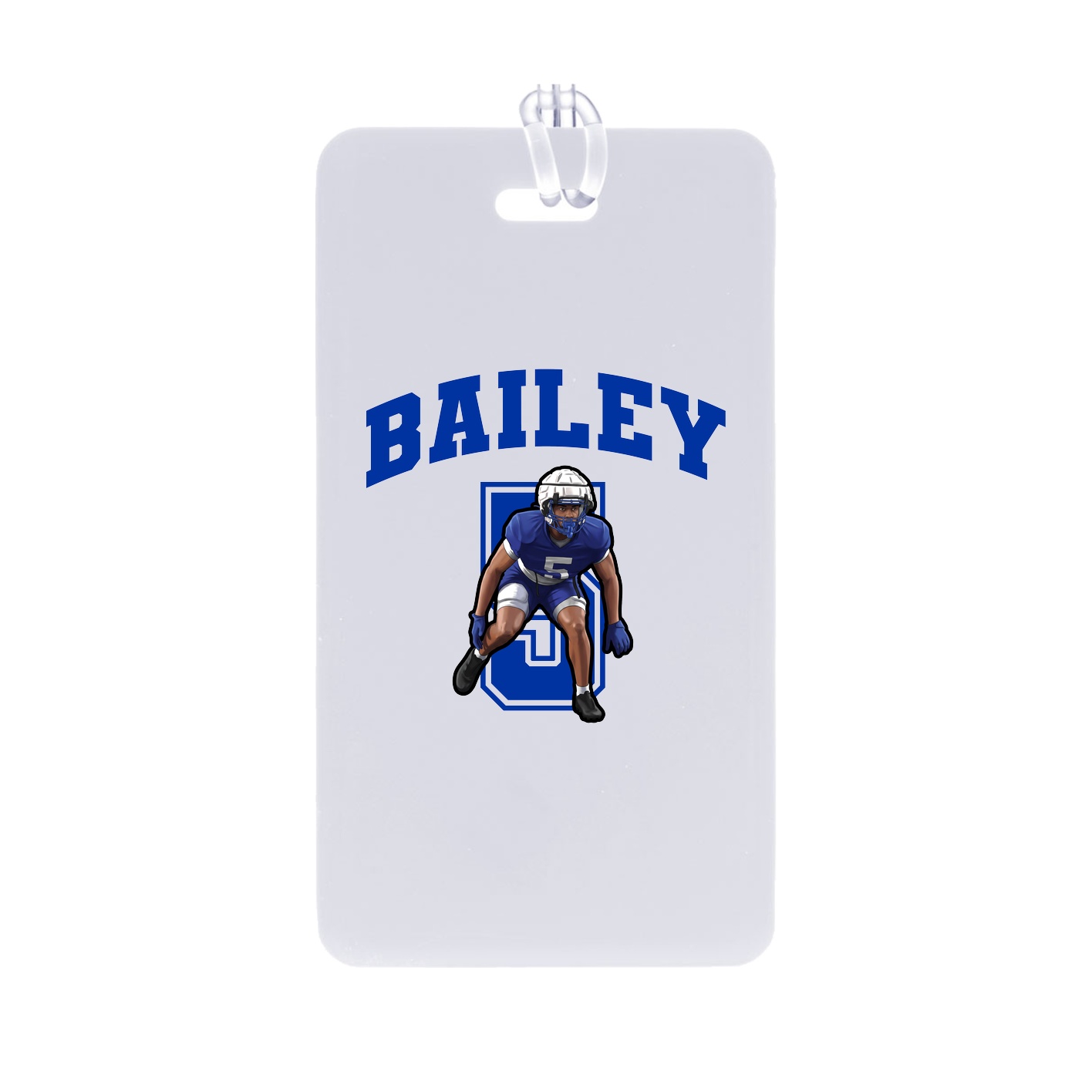 Bag Tag — Number in Classic