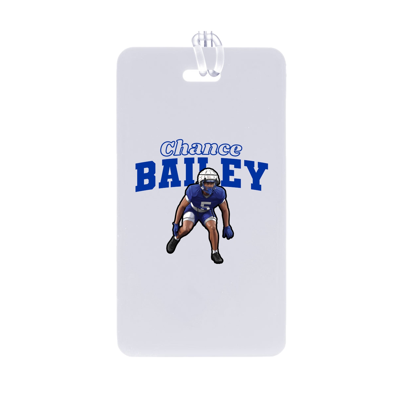 Bag Tag — Name Arch in Classic