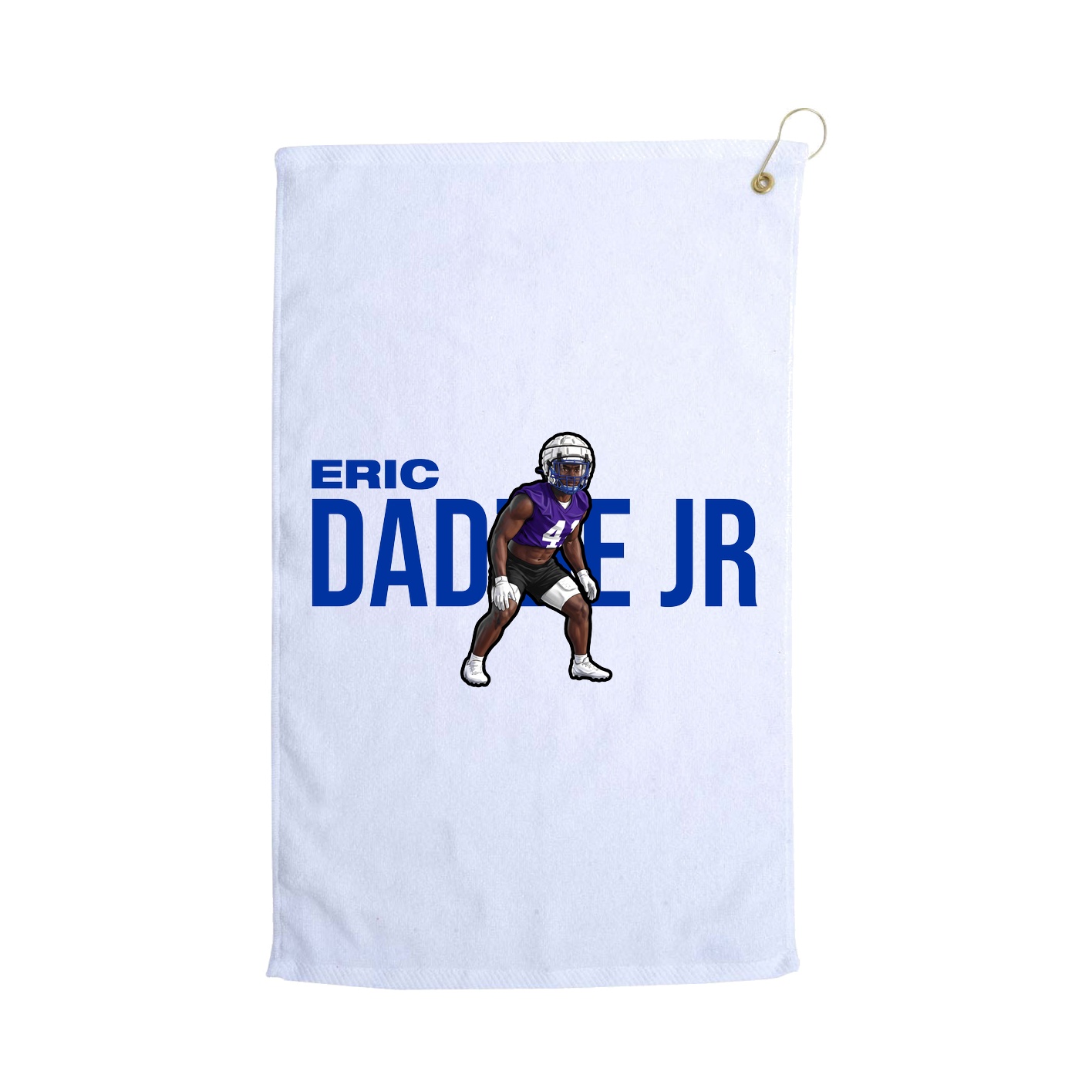 Golf Towel — Player Name in White