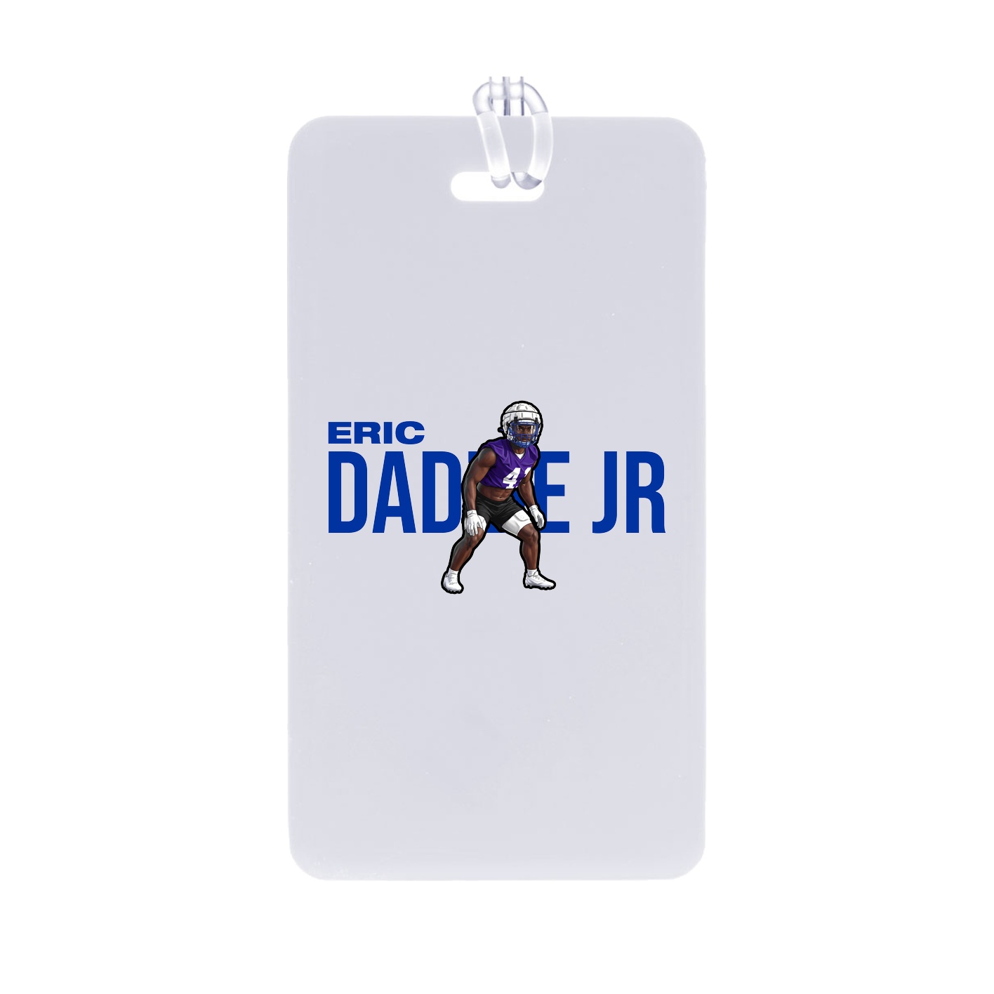 Bag Tag — Player Name in Classic
