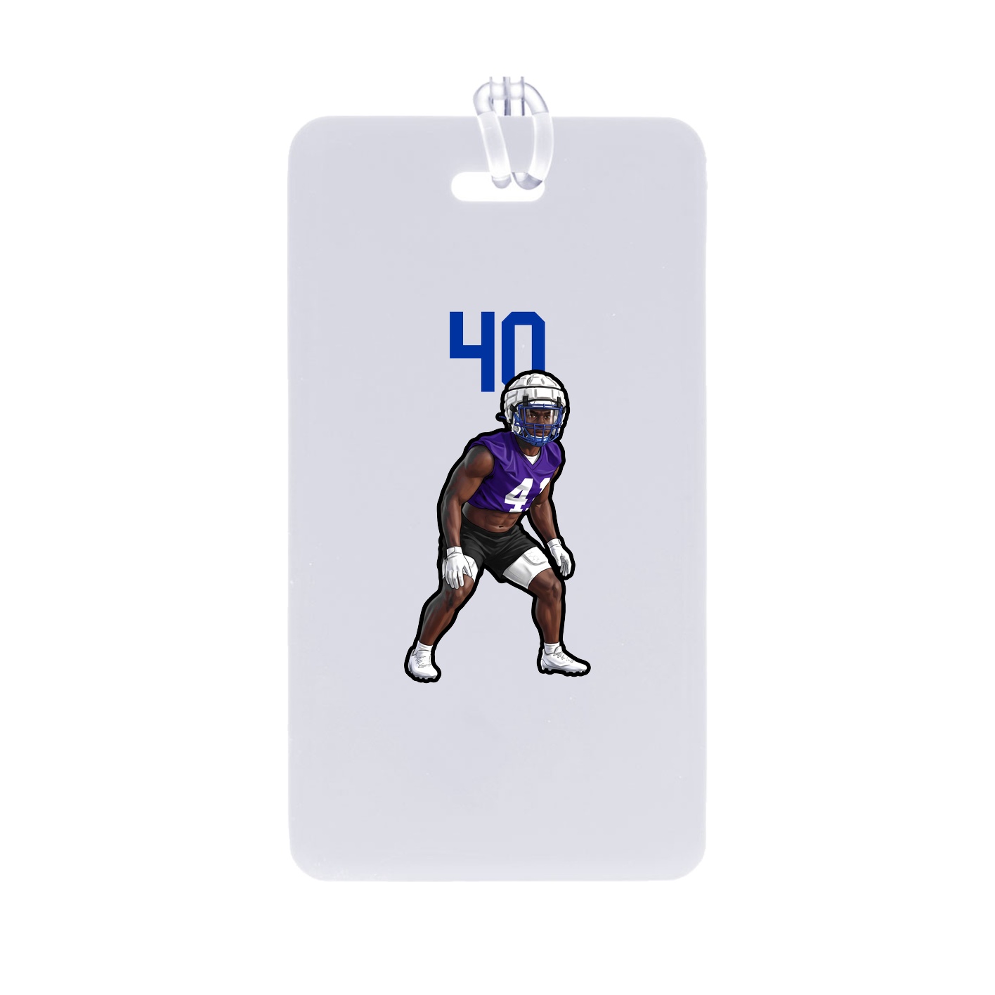 Bag Tag — Number Top in Classic