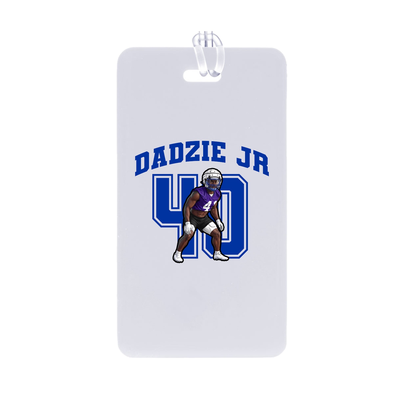Bag Tag — Number in Classic