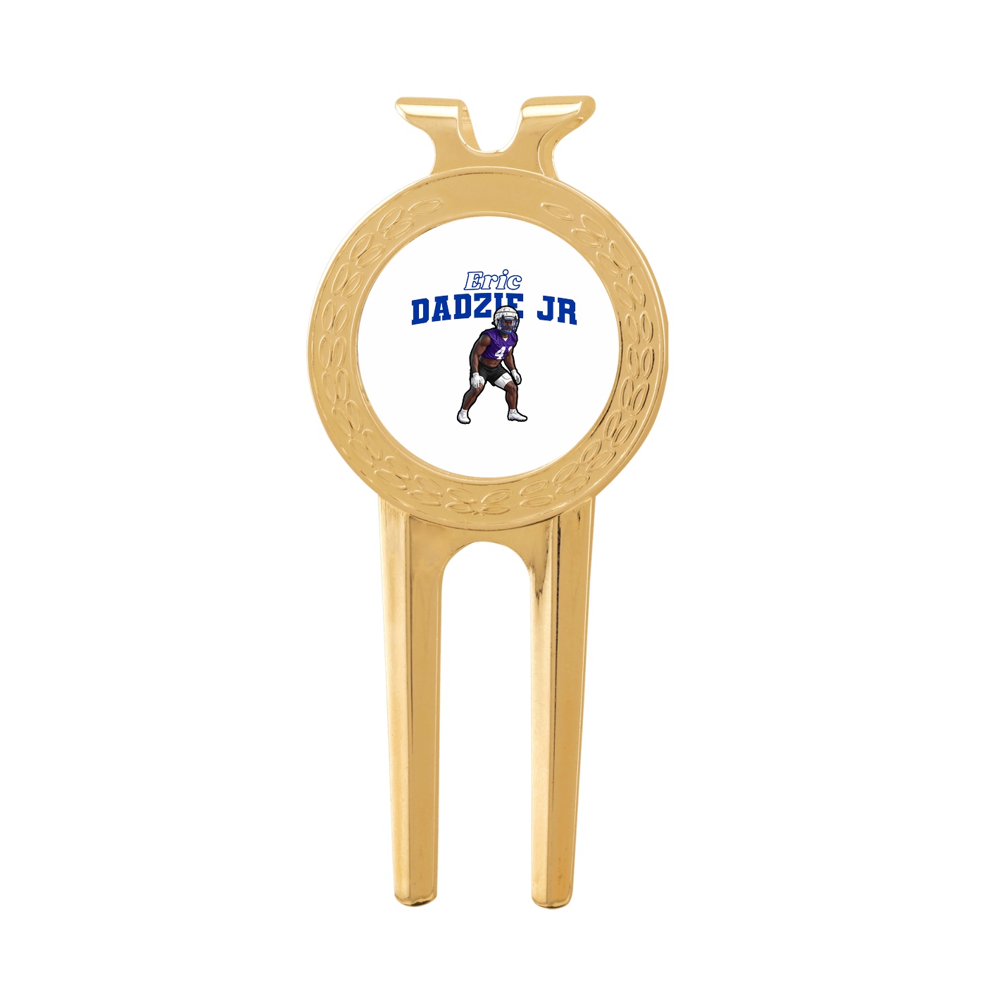 Divot Tool with Ball Marker — Name Arch in Classic