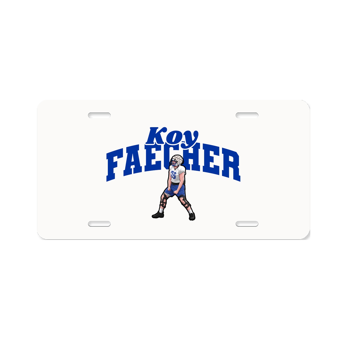 License Plate — Signature Arch in Classic