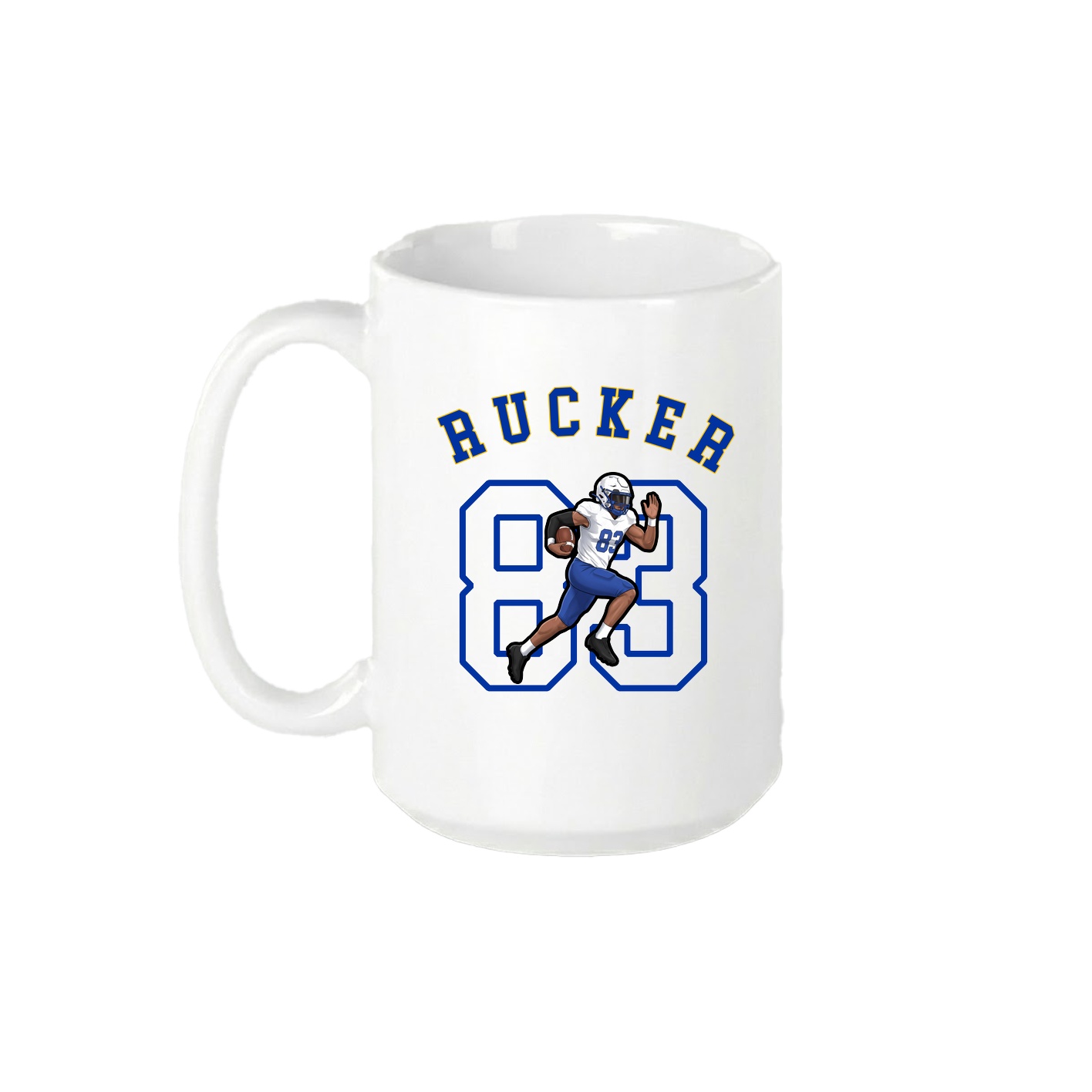 15oz Coffee Mug — Shirsey Arch in White