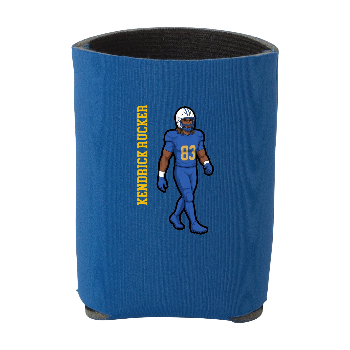 Can Holder — Name Vertical in Royal