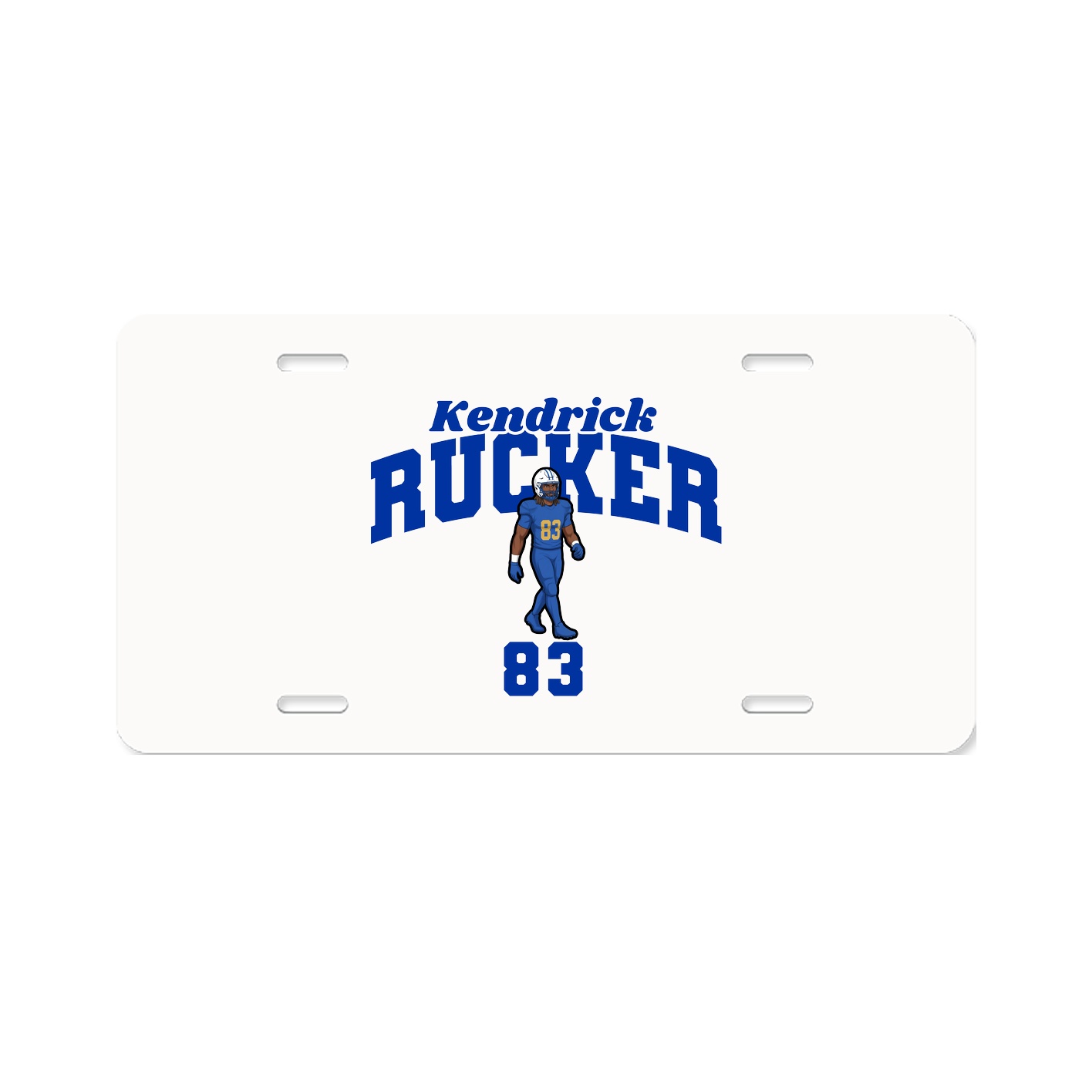 License Plate — Signature Arch in Classic