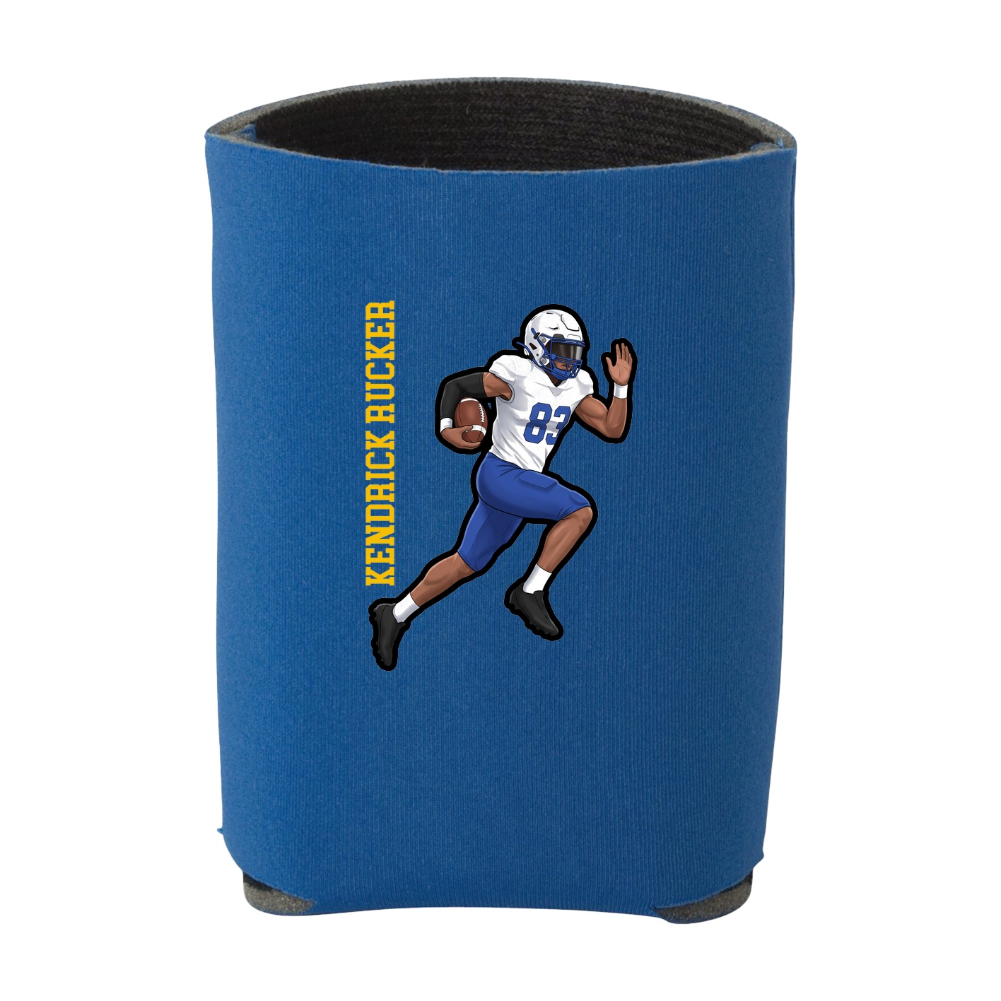 Can Holder — Name Vertical in Royal