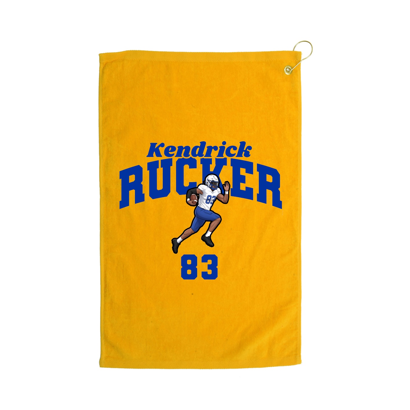 Golf Towel — Signature Arch in Gold