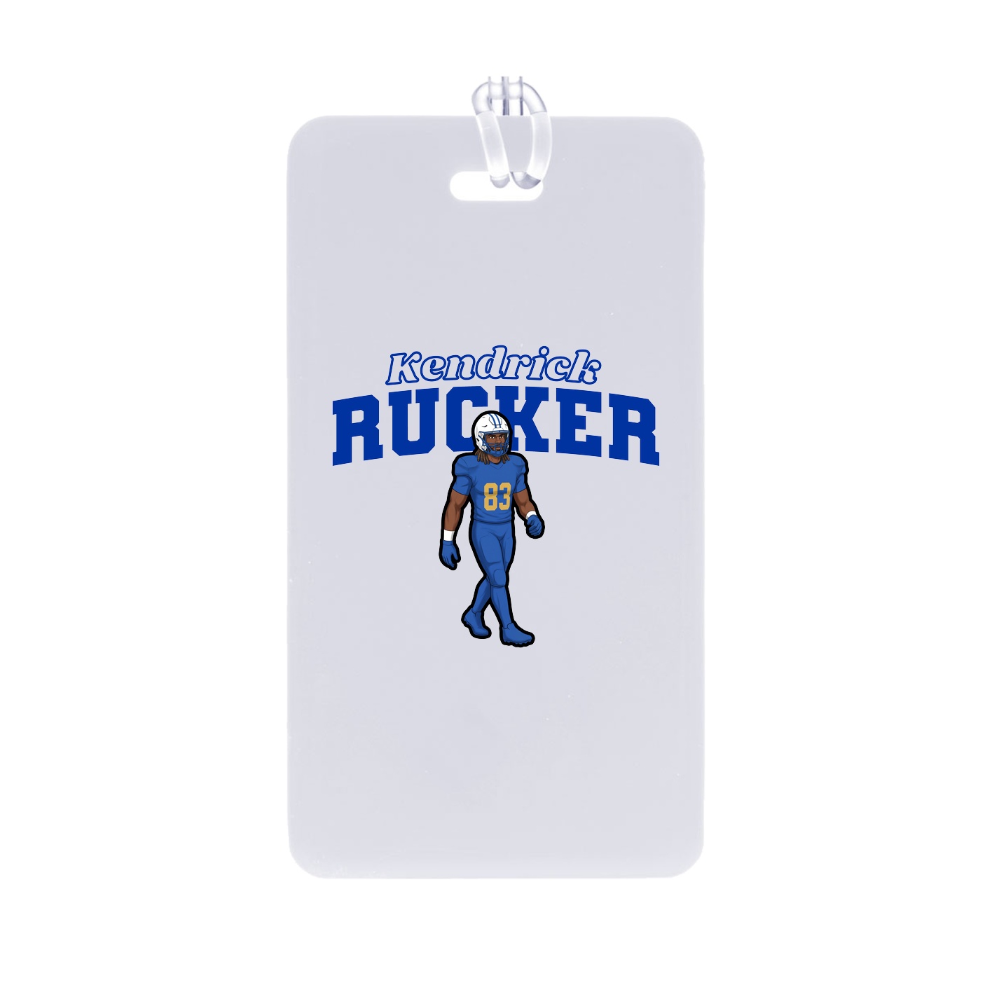 Bag Tag — Name Arch in Classic