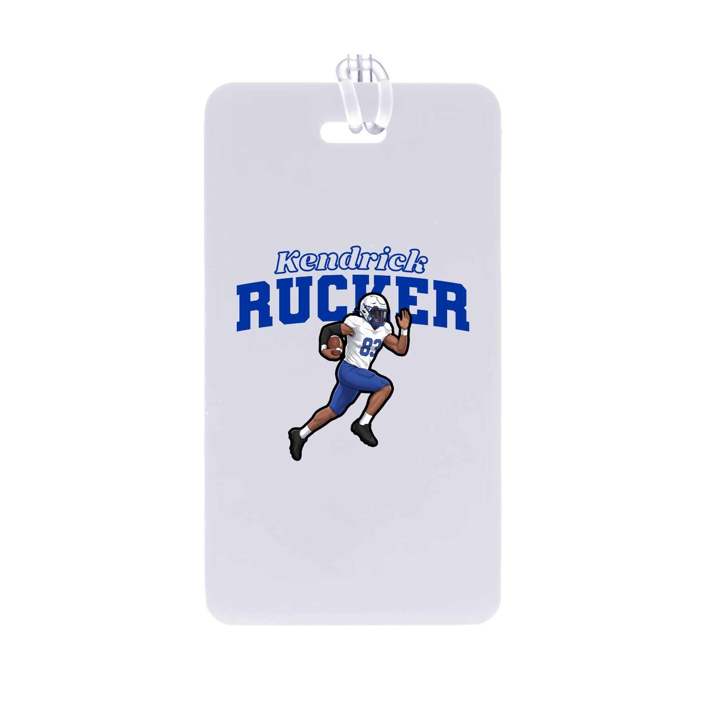 Bag Tag — Name Arch in Classic