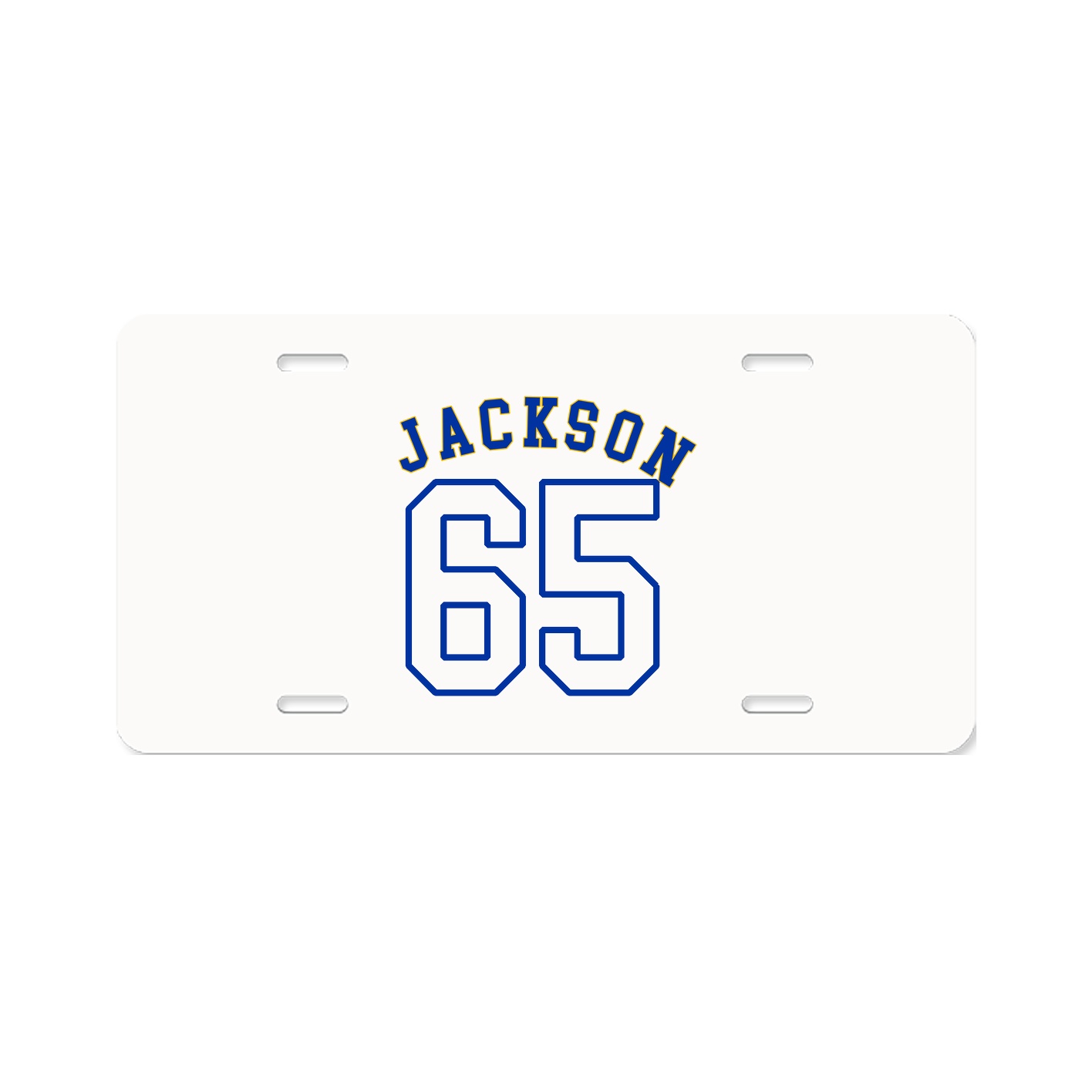 License Plate — Shirsey Arch in Classic