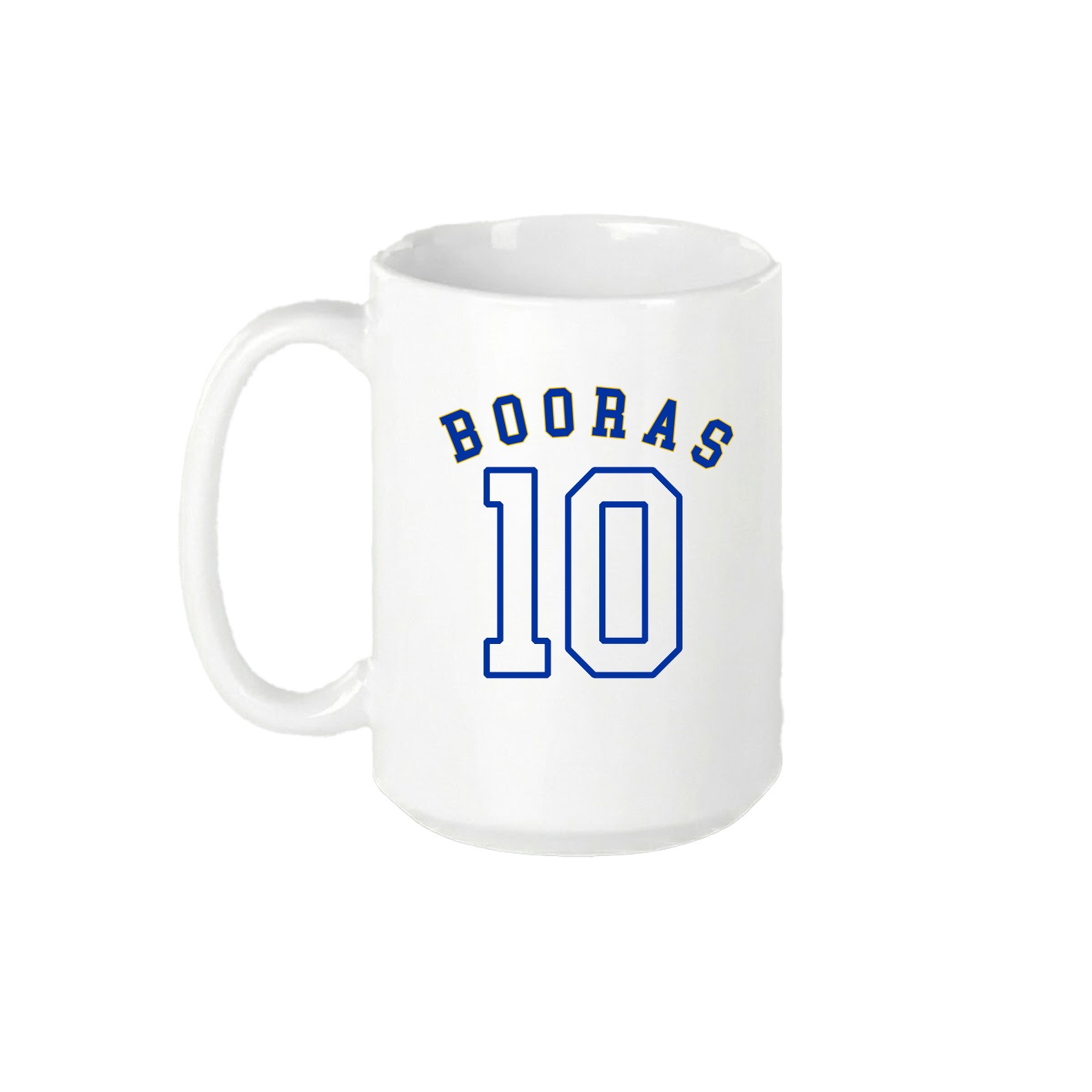 15oz Coffee Mug — Shirsey Arch in White