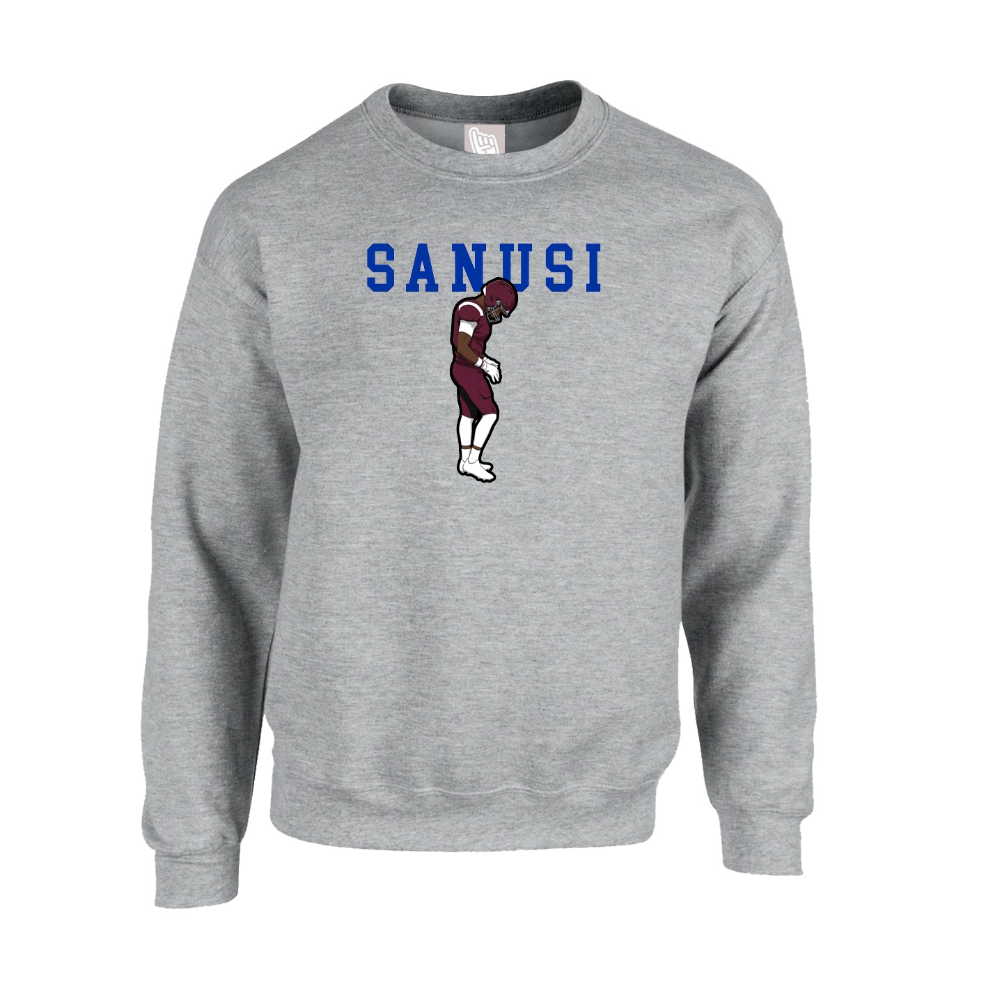 Fleece Crew — Shirsey in Grey