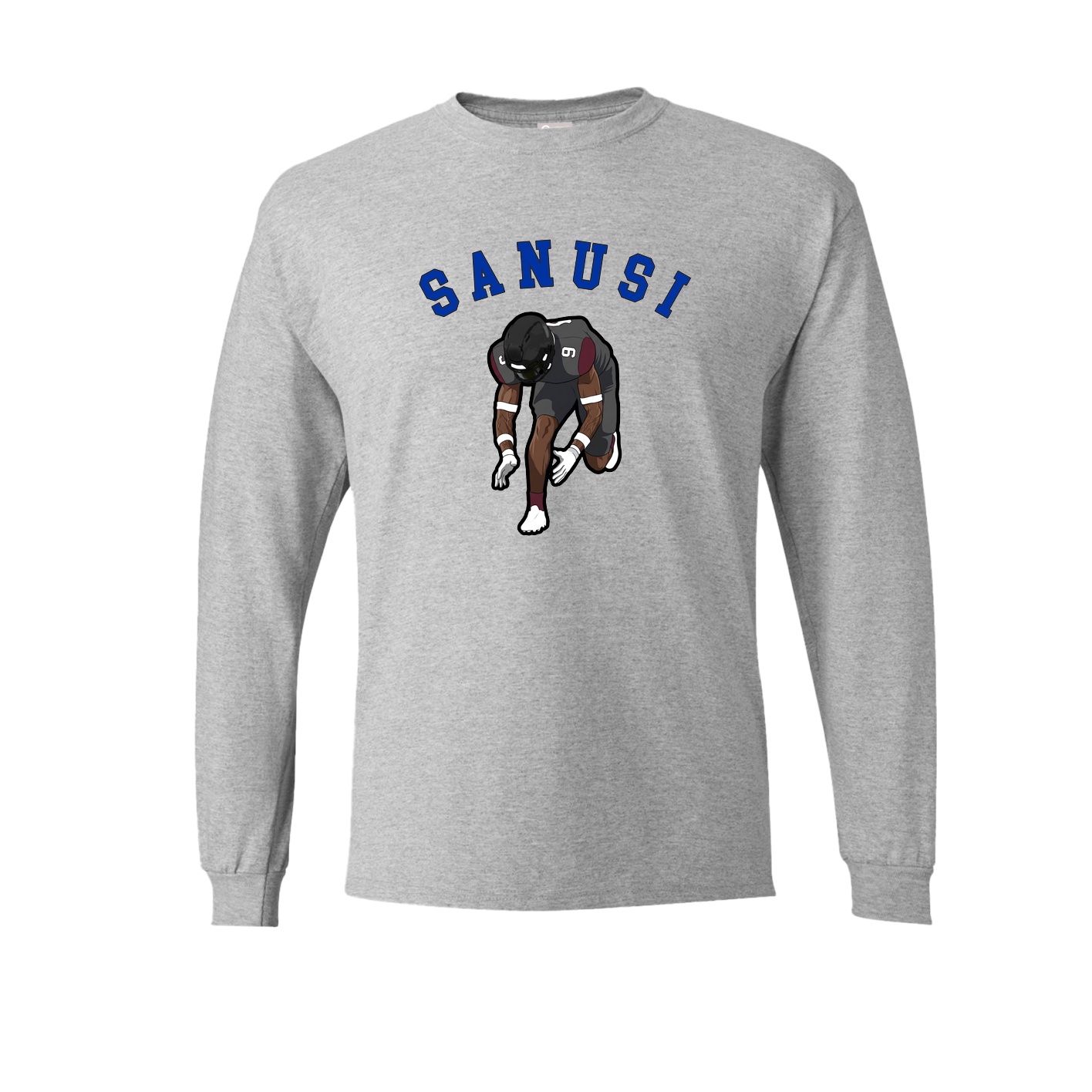 Long Sleeve Tee — Shirsey Arch in Grey