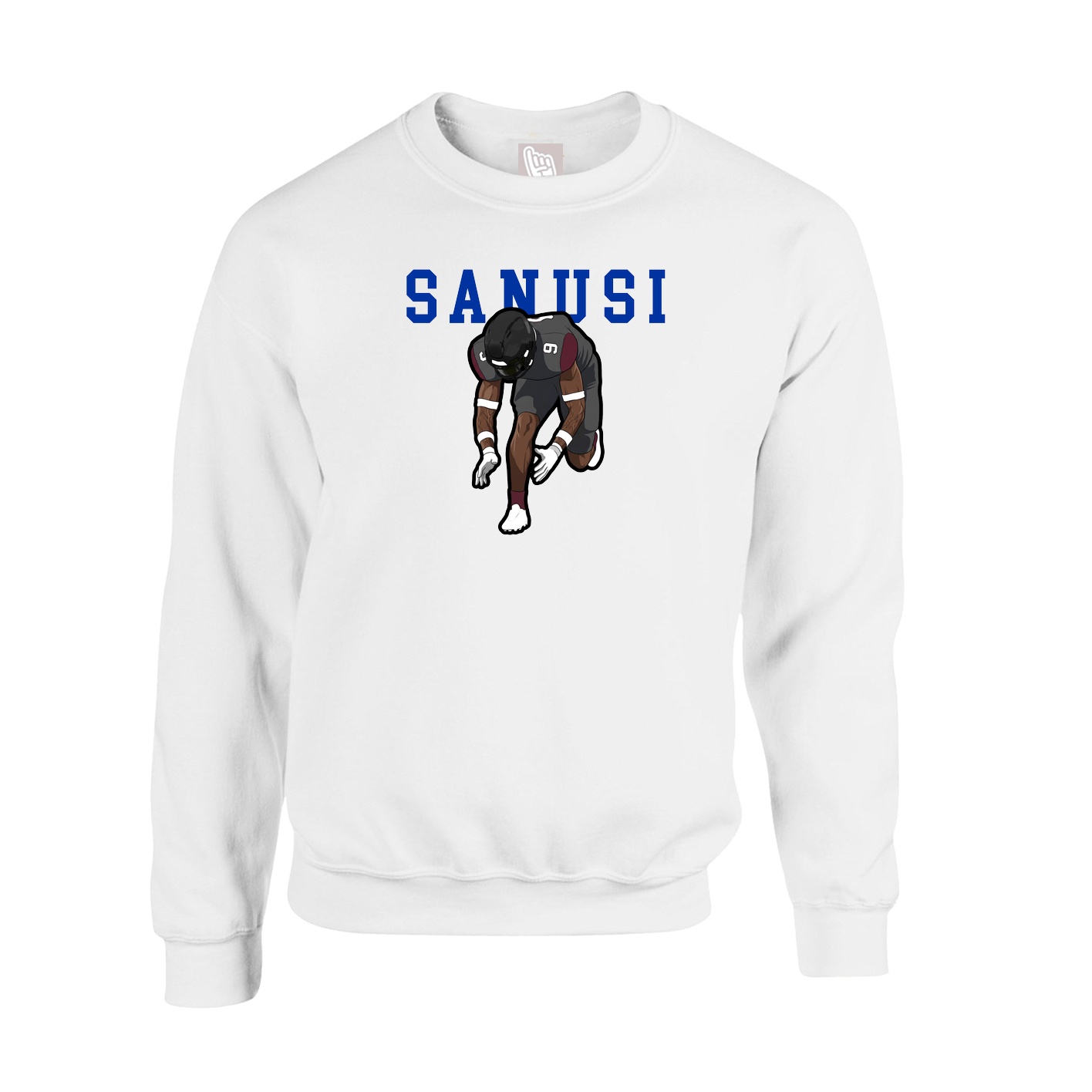 Fleece Crew — Shirsey in White
