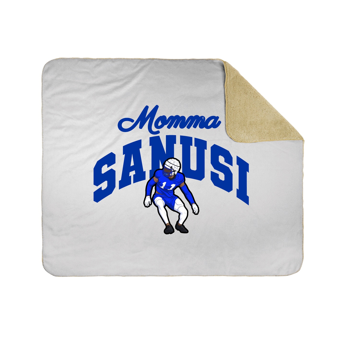 Throw Blanket — Mothers Day Arch in White