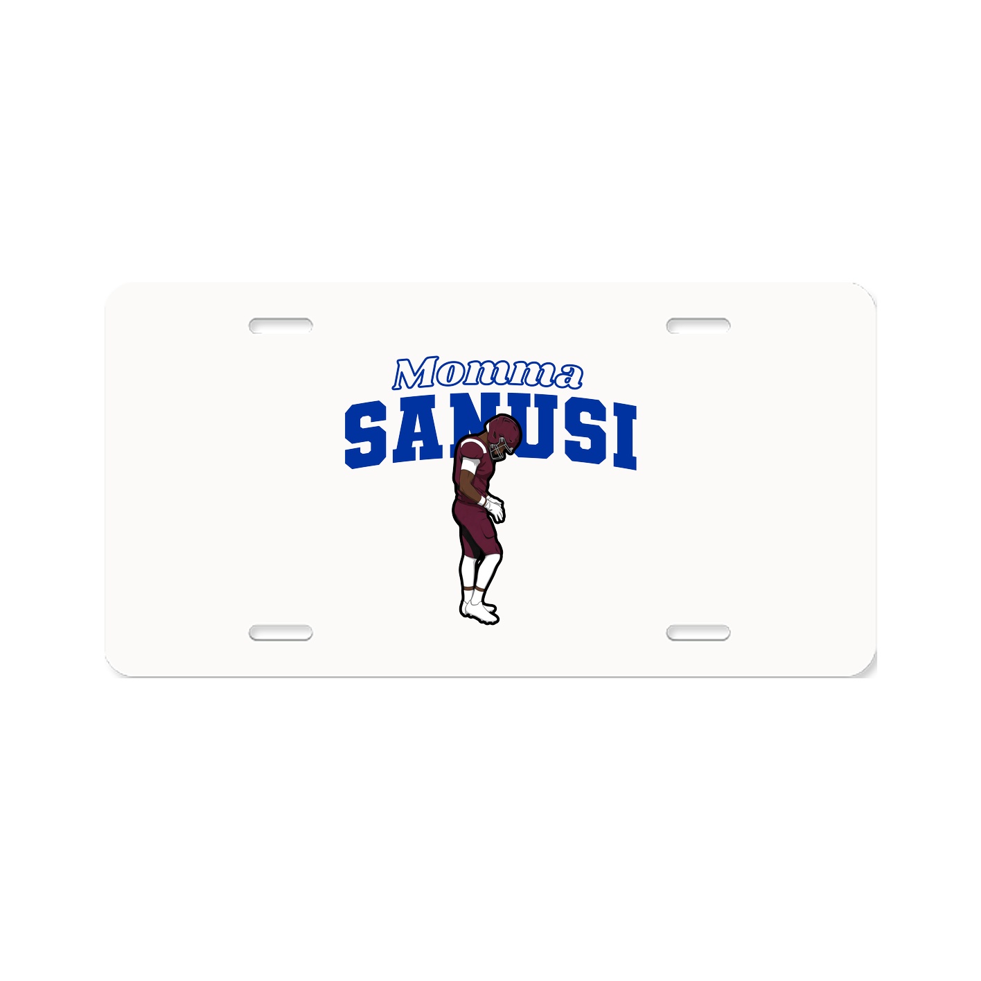 License Plate — Mothers Day Block in Classic