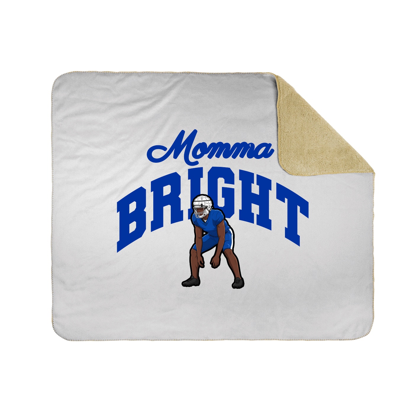 Throw Blanket — Mothers Day Arch in White