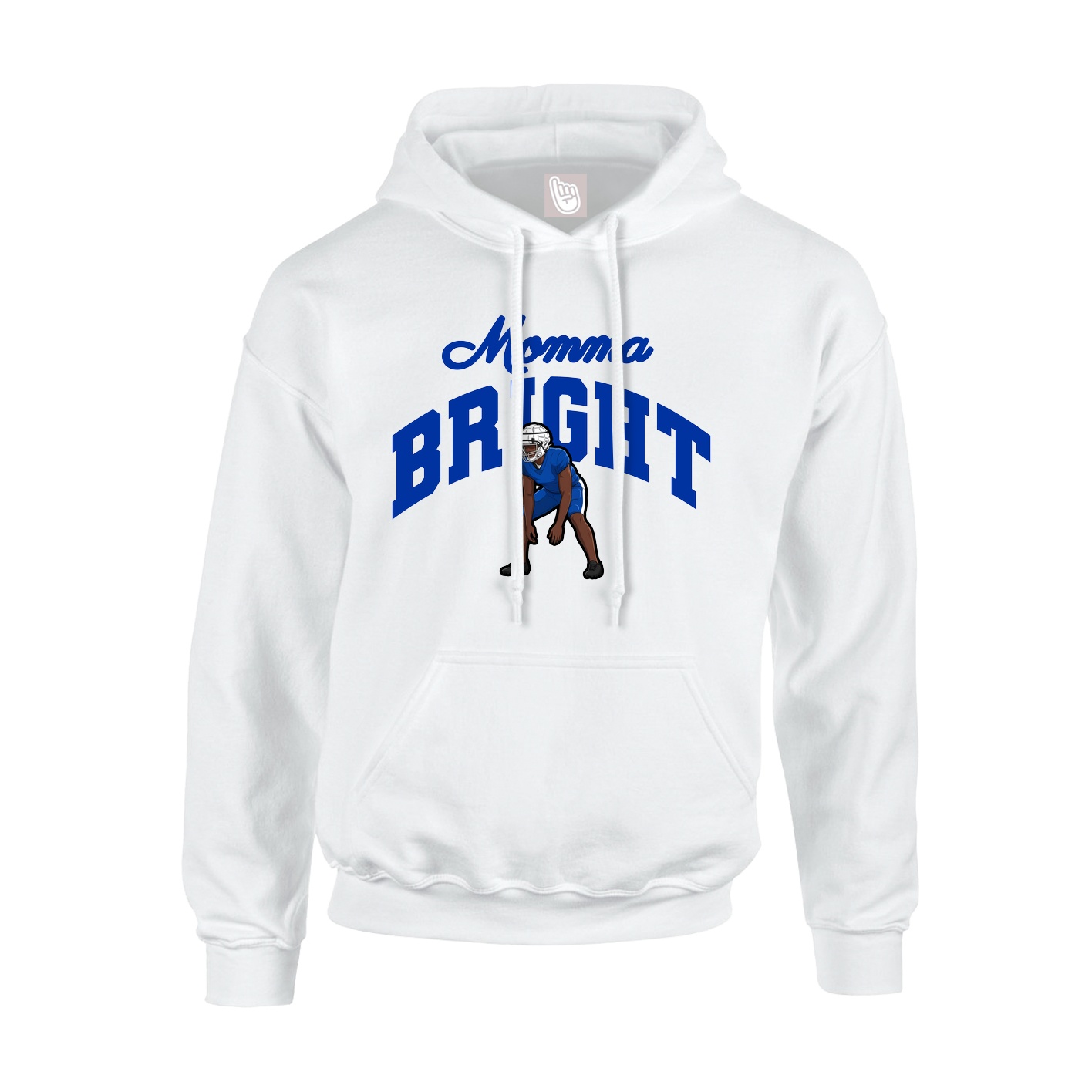 Youth Hoodie — Mothers Day Arch in White