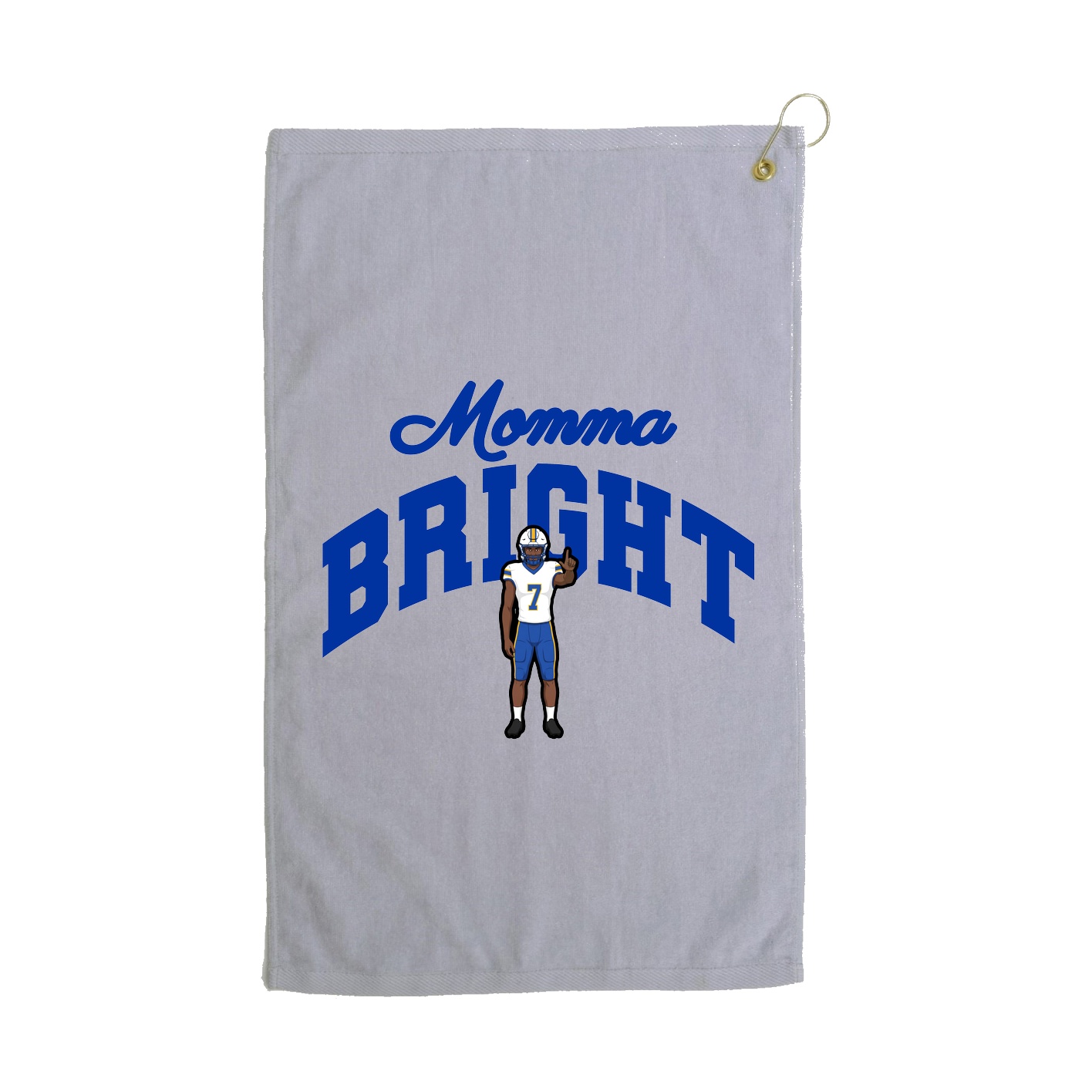Golf Towel — Mothers Day Arch in Grey