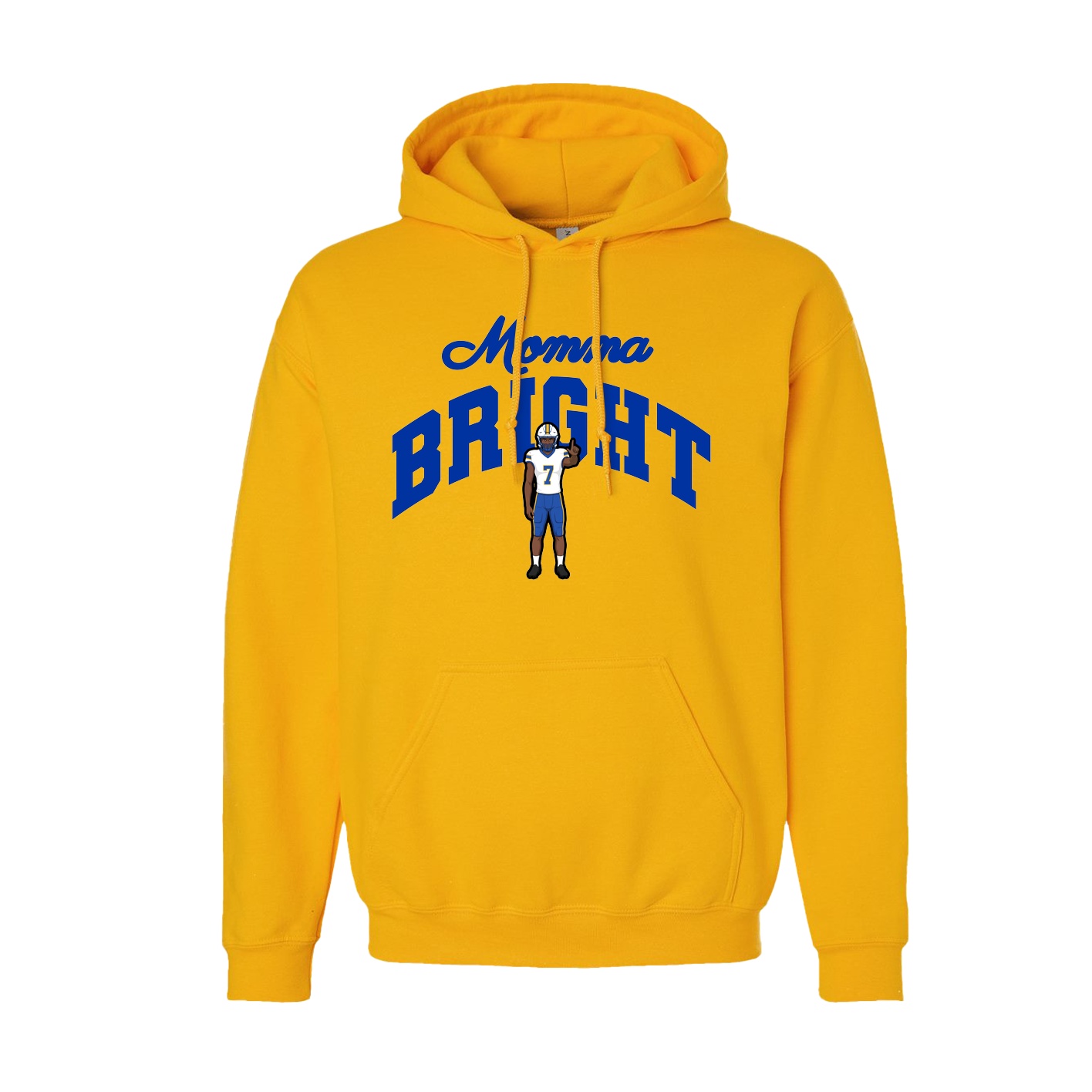 Youth Hoodie — Mothers Day Arch in Gold