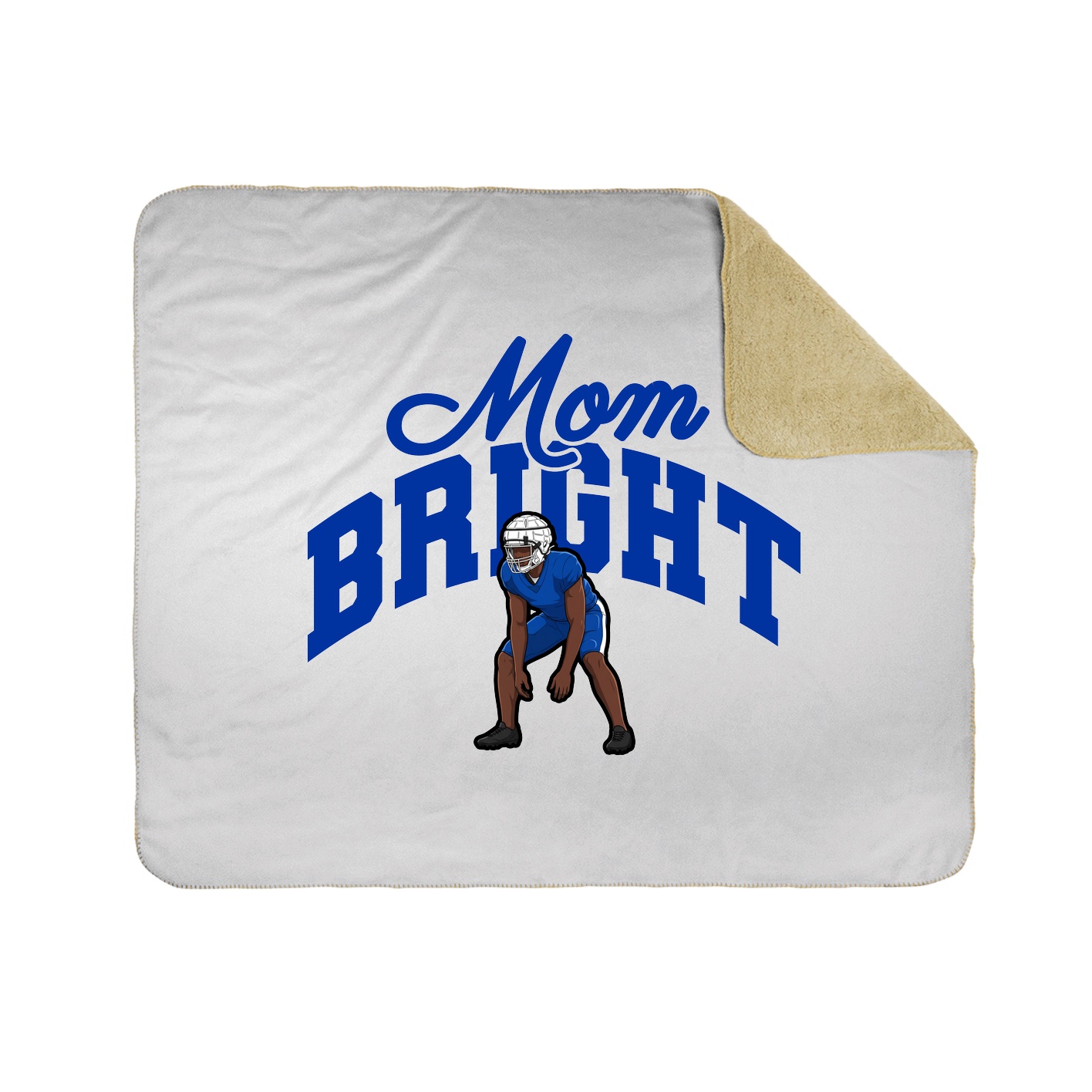 Throw Blanket — Mothers Day Arch in White