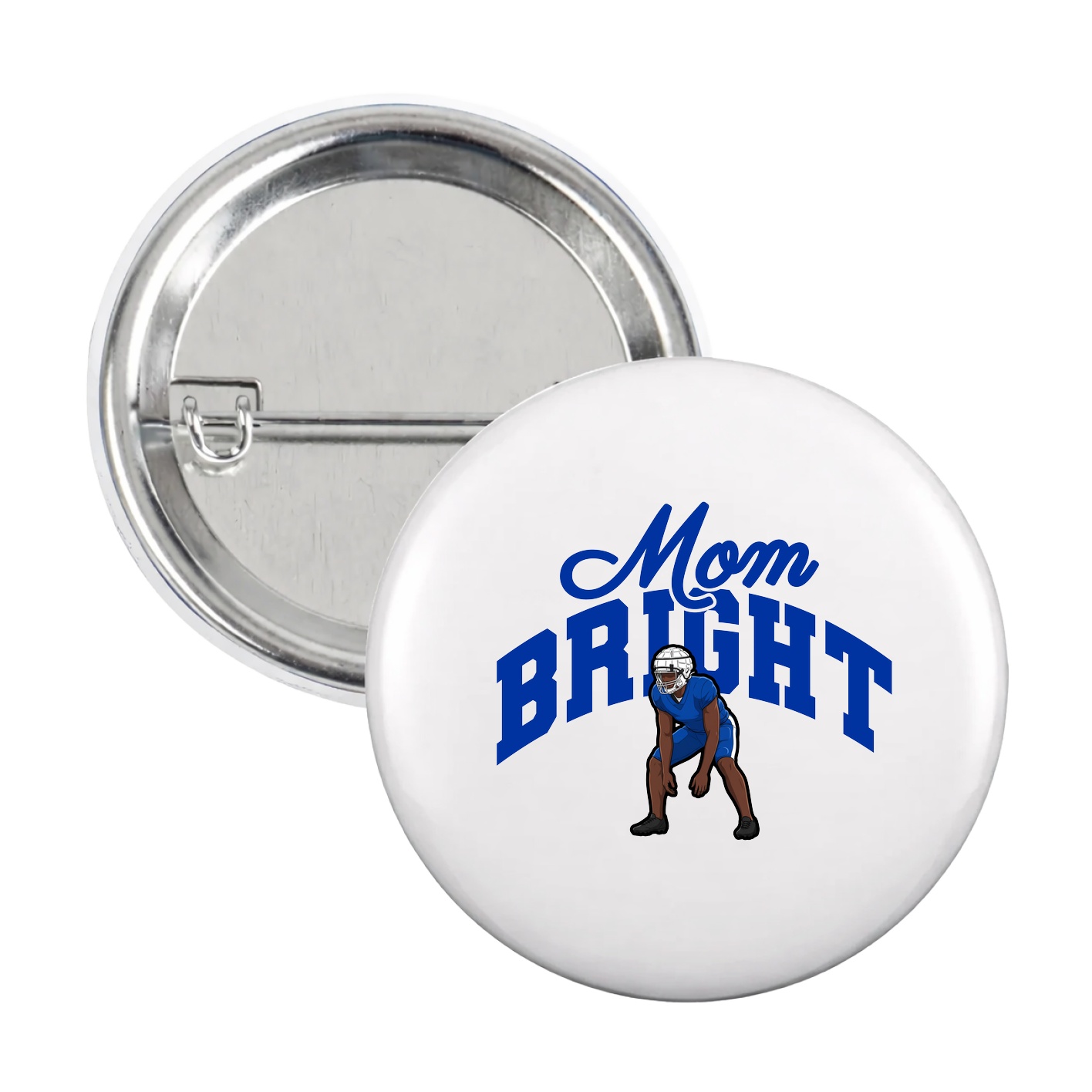 Game Day Button — Mothers Day Arch in White