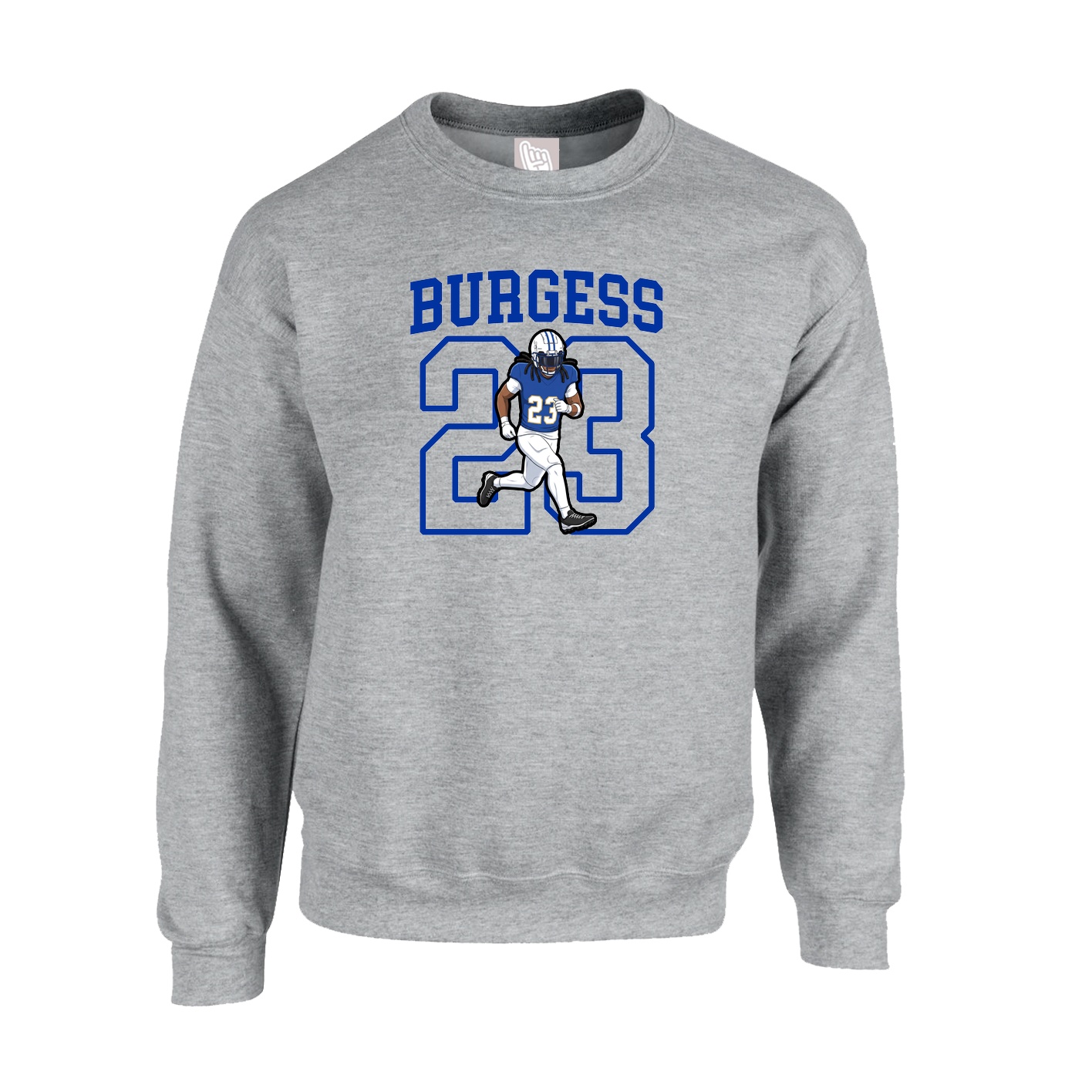 Fleece Crew — Shirsey in Grey