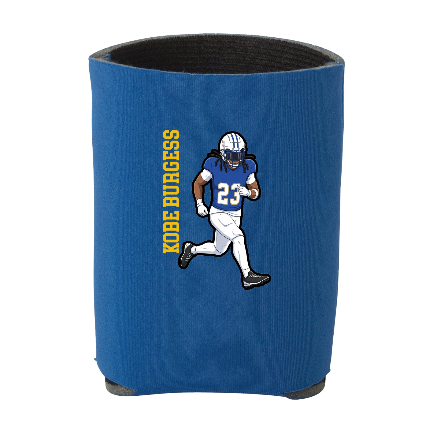 Can Holder — Name Vertical in Royal