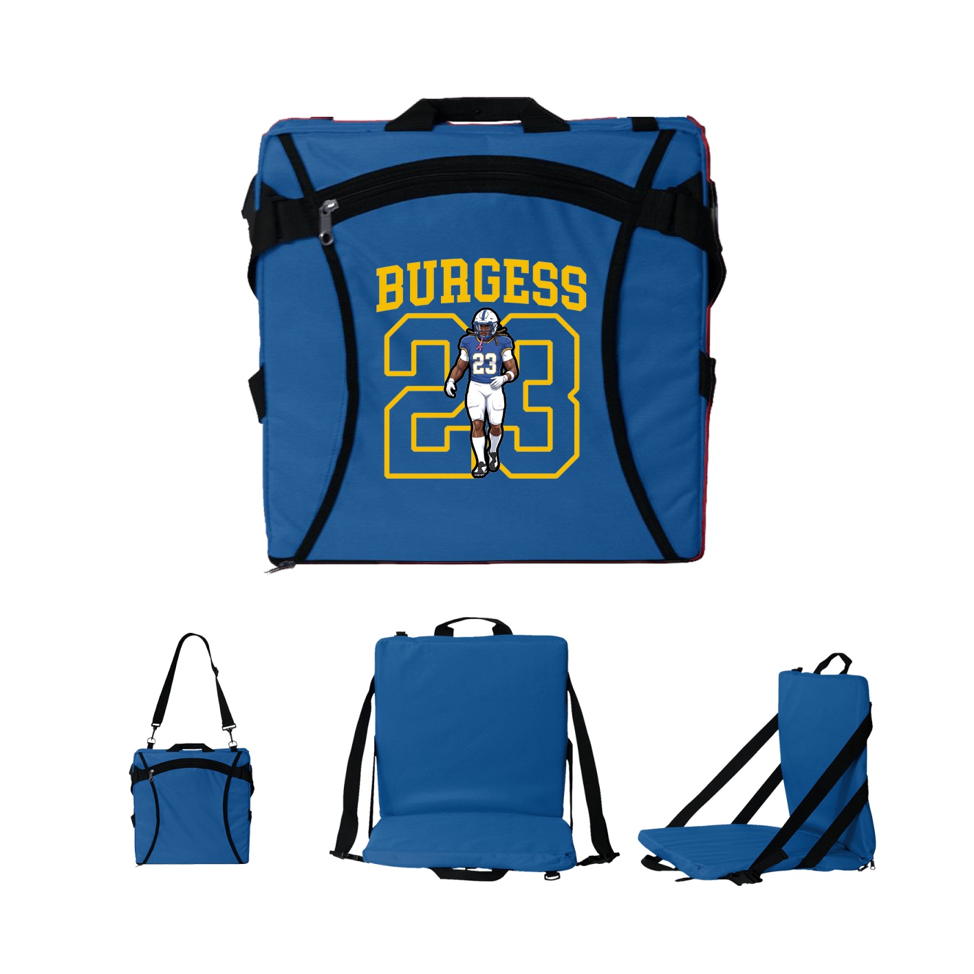 Folding Stadium Seat — Shirsey in Royal