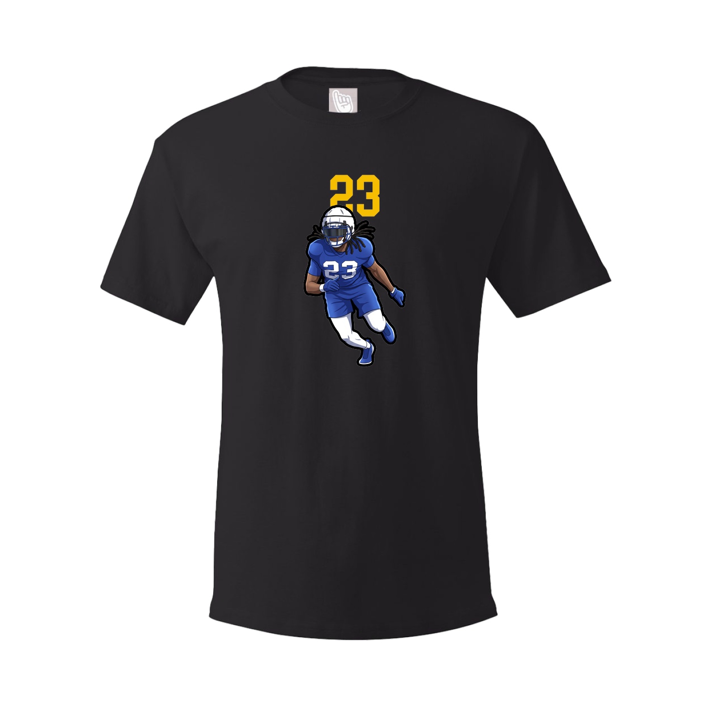 Tee — Number Top in Black