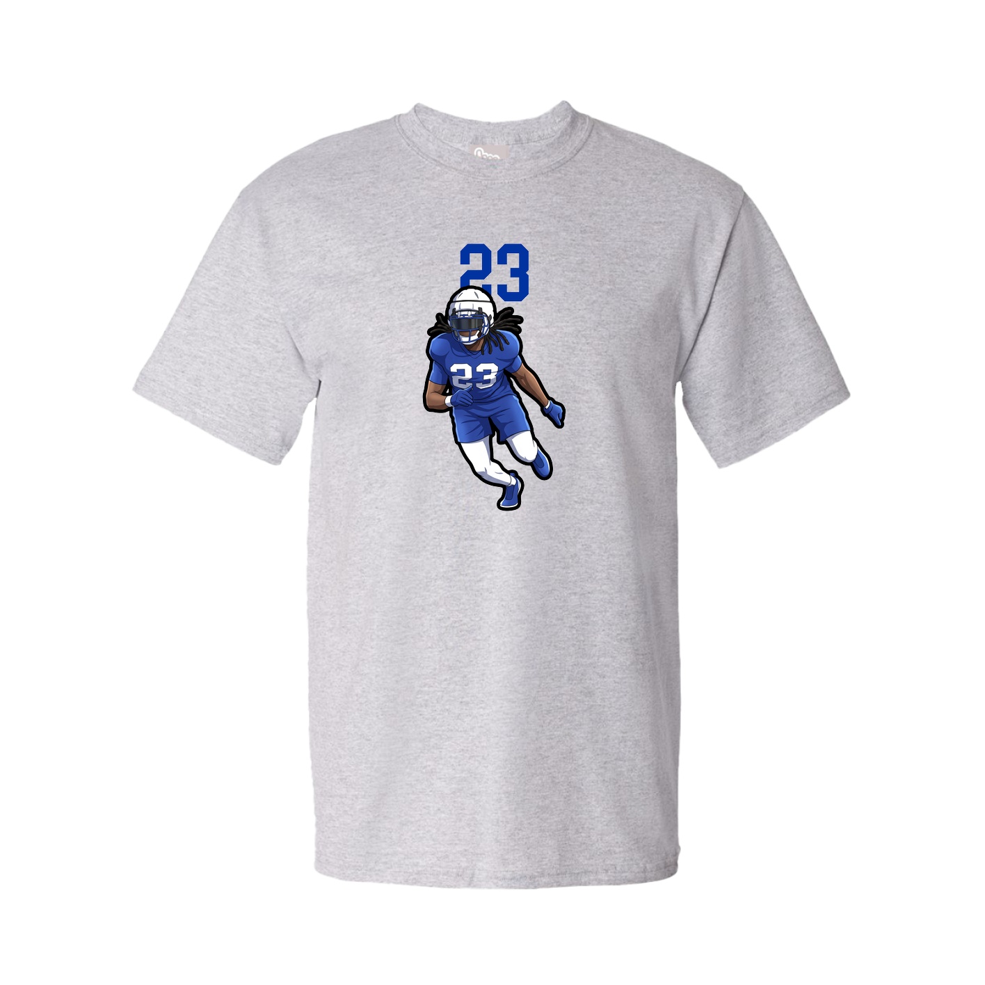 Tee — Number Top in Grey