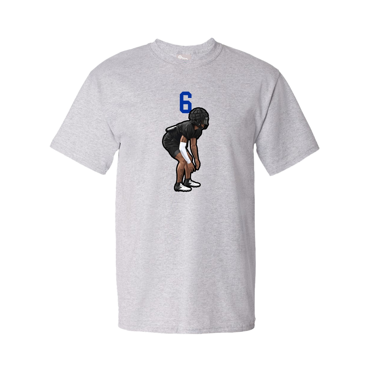 Tee — Number Top in Grey